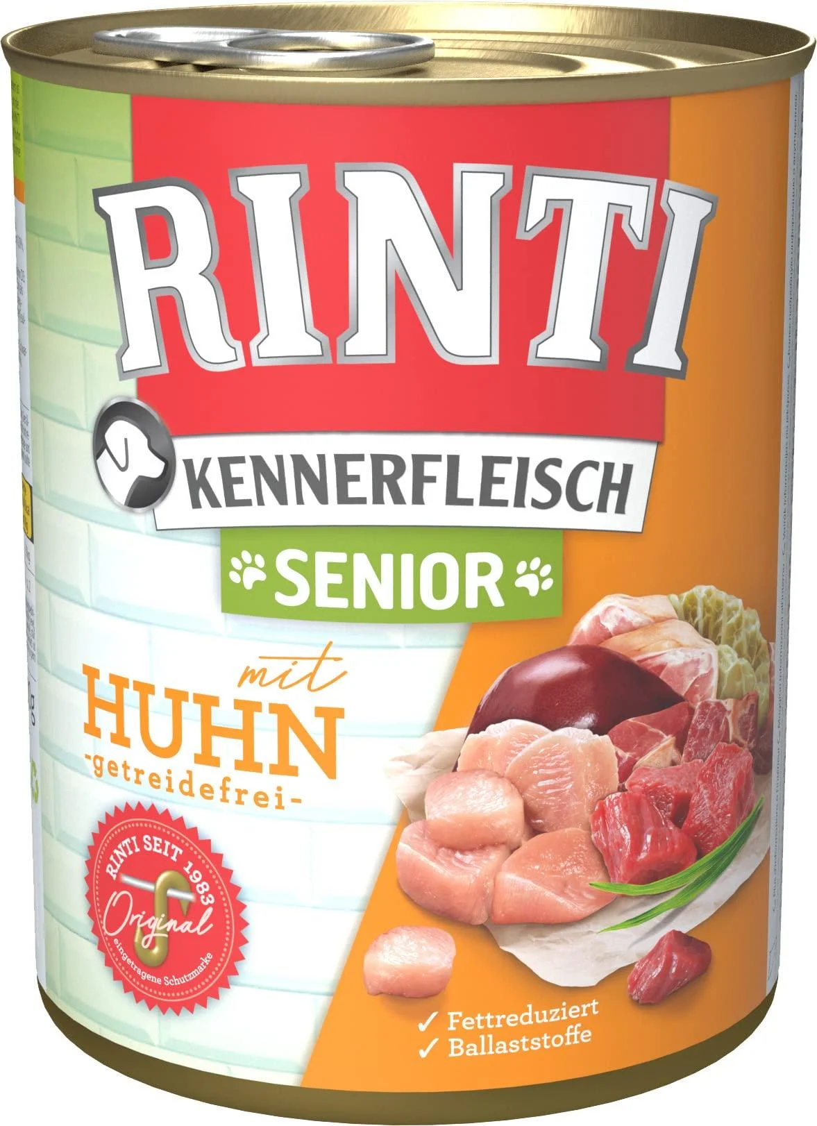 RINTI Kennerfleisch Senior + Chicken 12 x 800 g