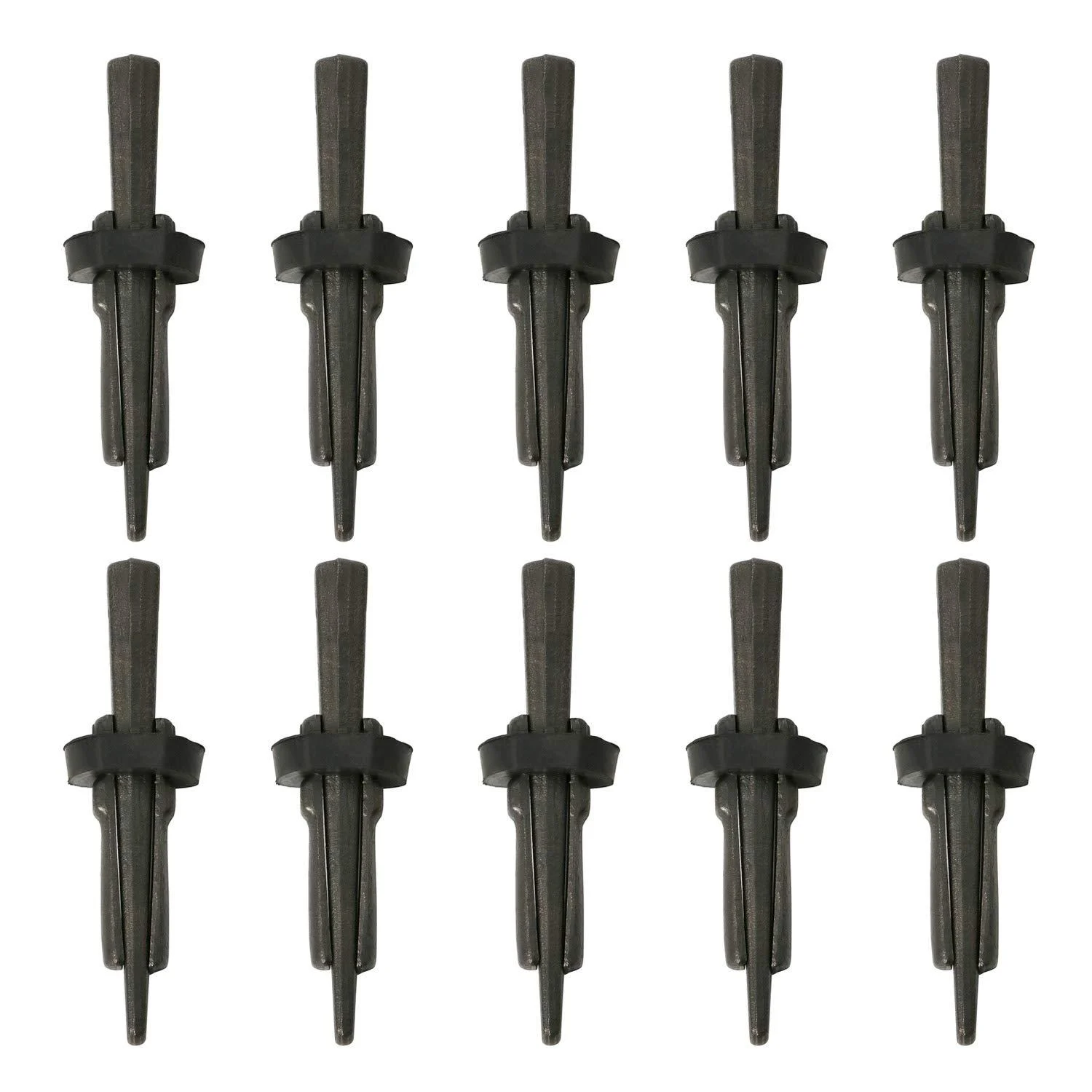 NovelBee 10pcs of 9/16 Heavy Duty Plug Wedges Feather Shims Concrete Rock Stone Splitter Hand Tools
