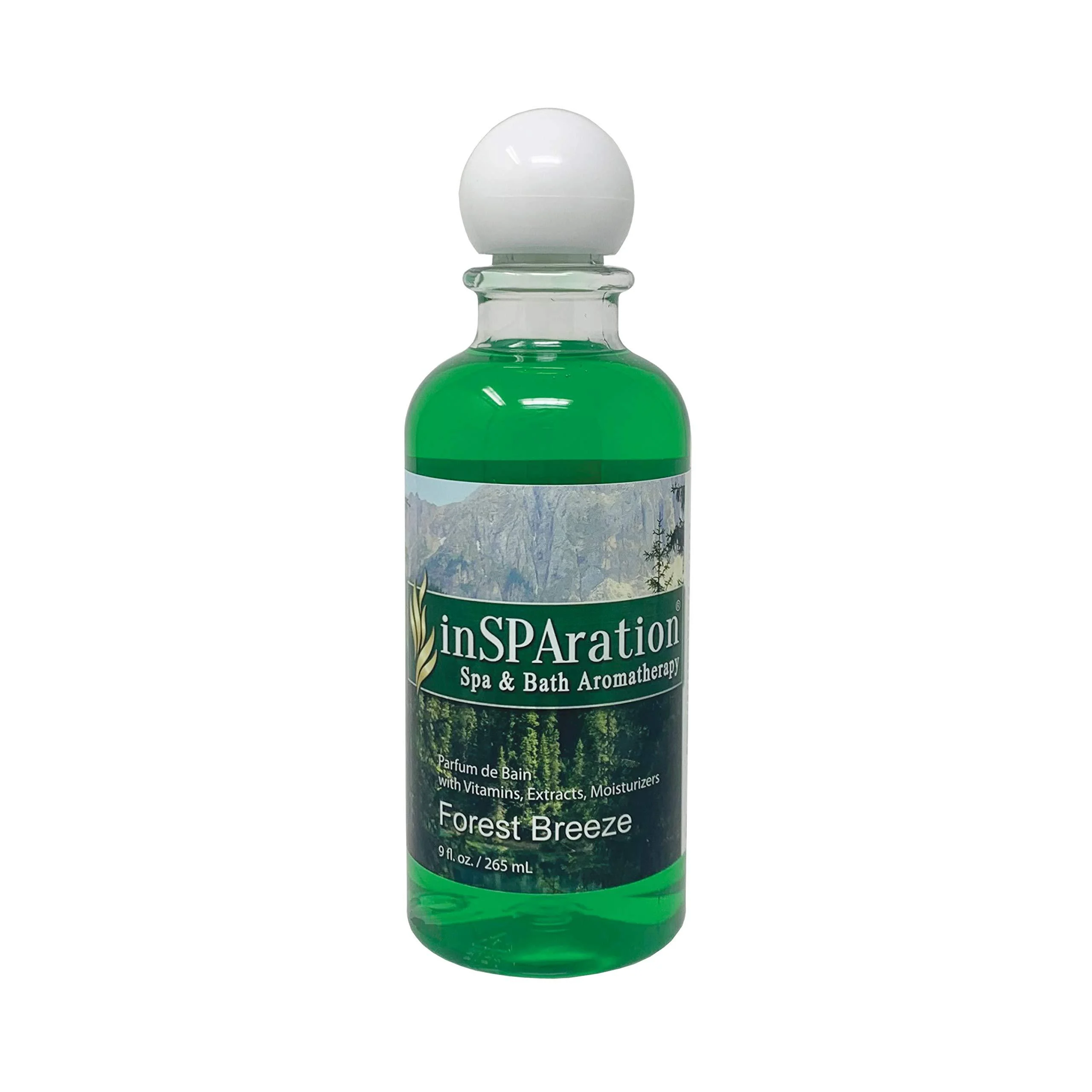 inSPAration Spa and Bath Aromatherapy 115X Spa Liquid 9-Ounce Forest Breeze