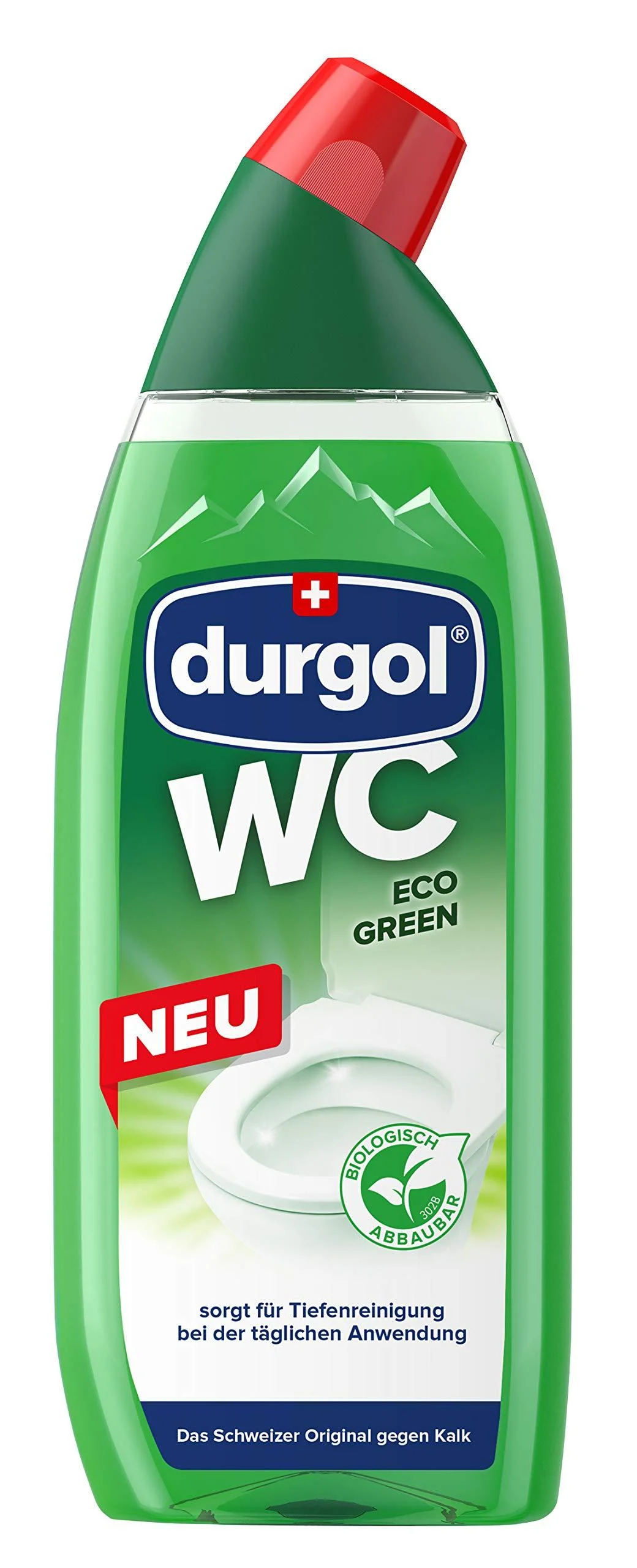 durgol Eco Green Toilet Cleaner with Floral Fragrance Cleans Protects and Cares for The Toilet Toilet Cleaner Urine Stone & Limescale Toilet Cleaner Liquid Urine Stone Remover & Limescale Eco Green with floral Fragnance
