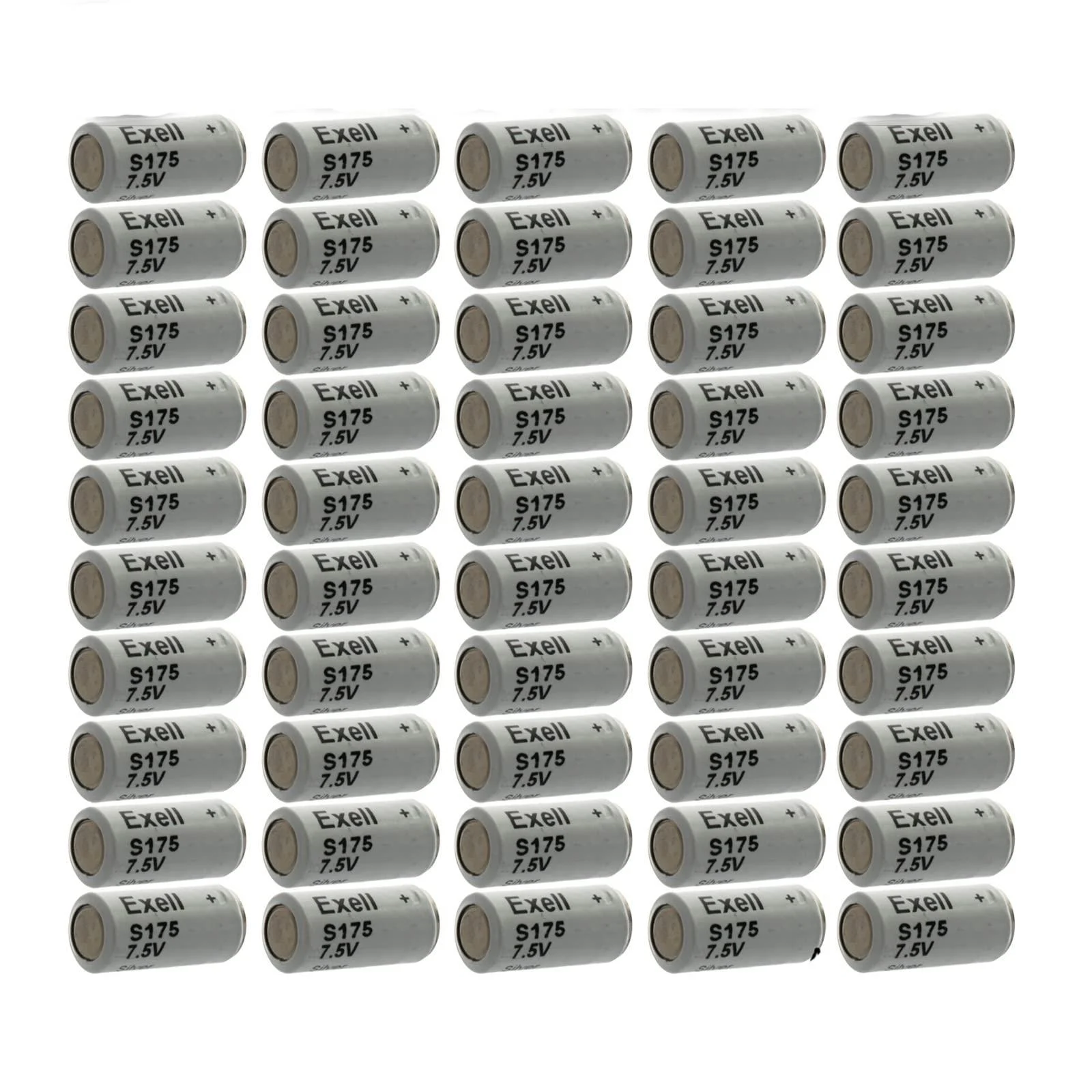 50pc Exell S175 Silver Oxide 7.5V Battery TR175S MN175 A175 - Exell Battery