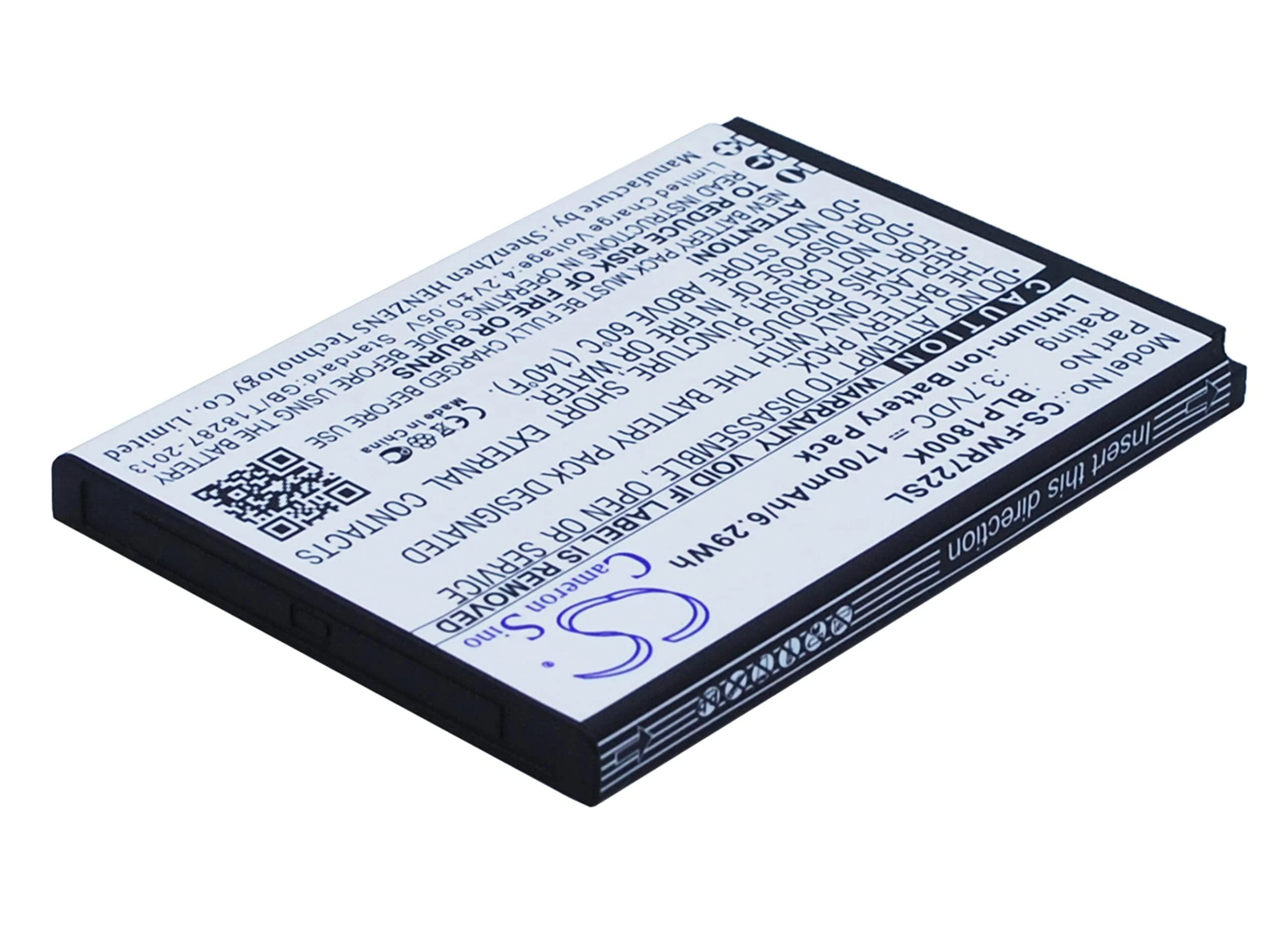 Replacement Battery Compatible with Franklin Wireless R722 R774 R775 Part Number: BLP1800K 1700mAh/3.7V - IUPPA