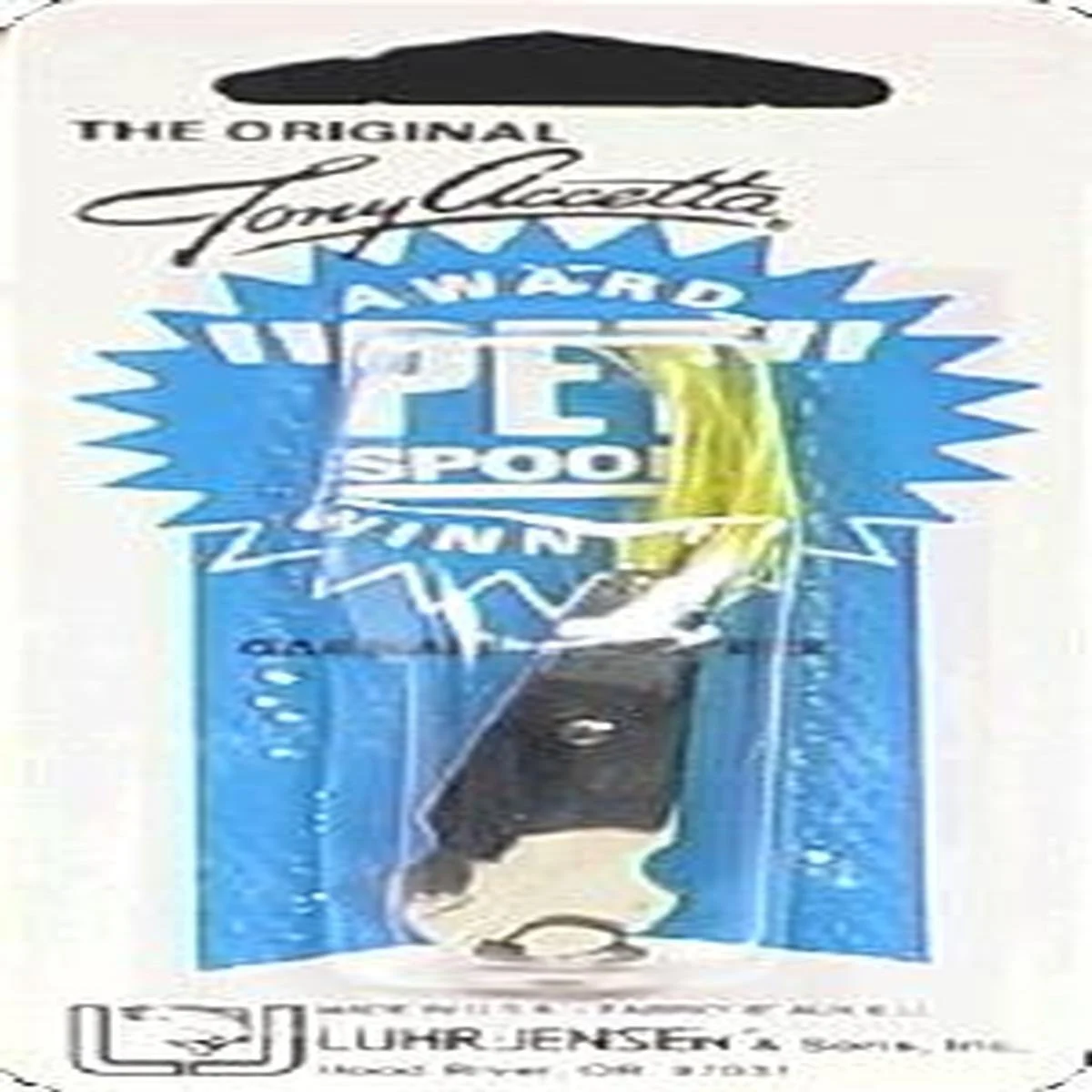 South Bend Sporting Goods 13 Pet Spoon/Yellow Feather Chrome, 1/6 oz (4985-013-0013)