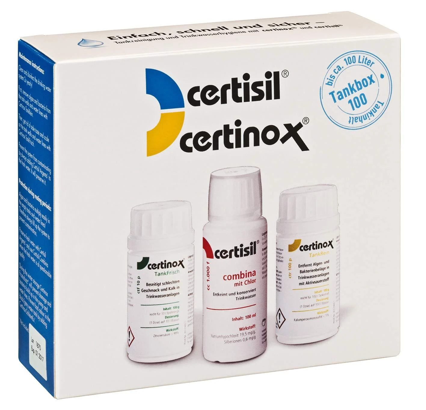 Certisil Certibox 100 Set