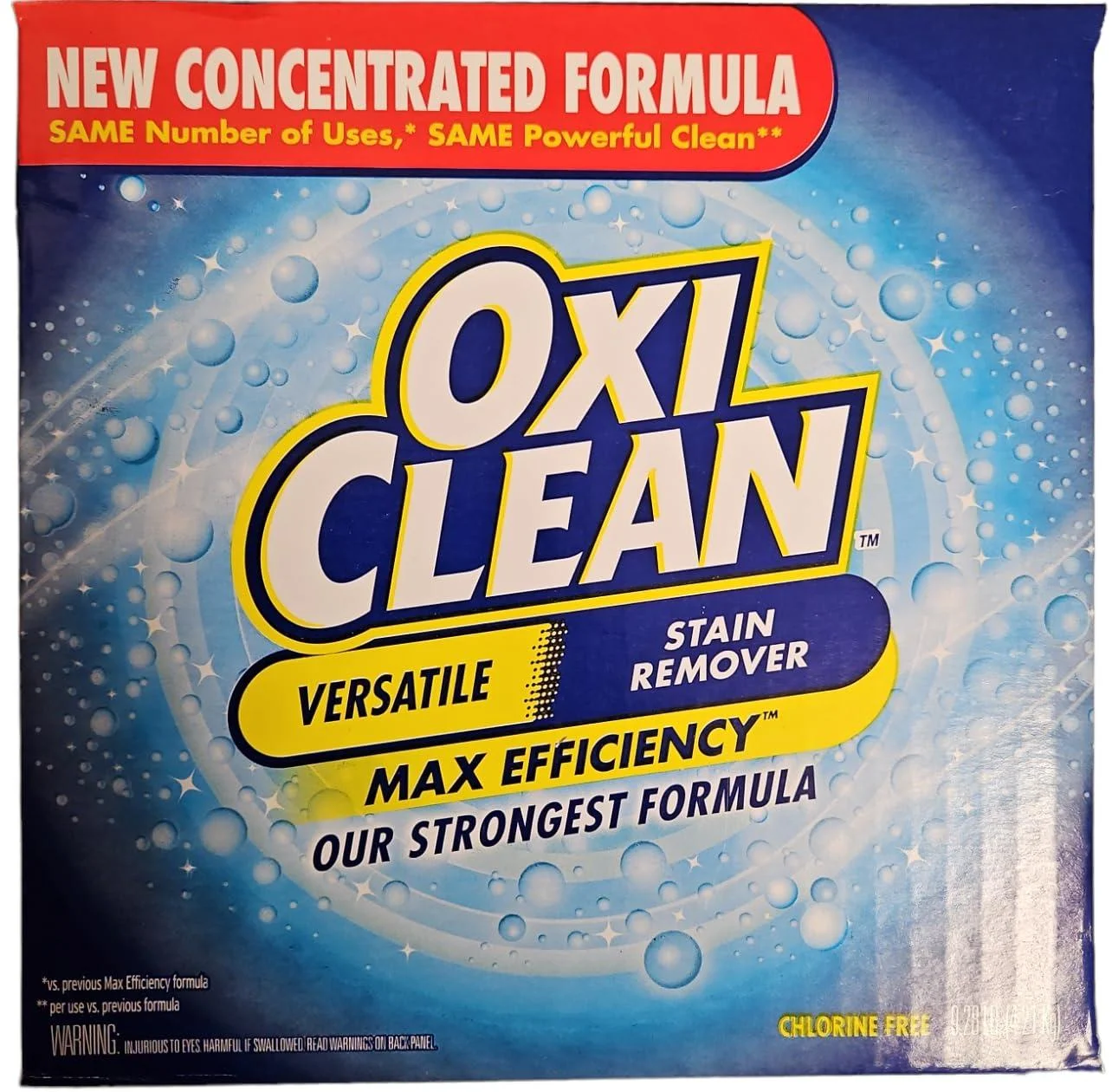 OxiClean Versatile Stain Remover Concentrated Formula 290 Loads 9.28 Pounds
