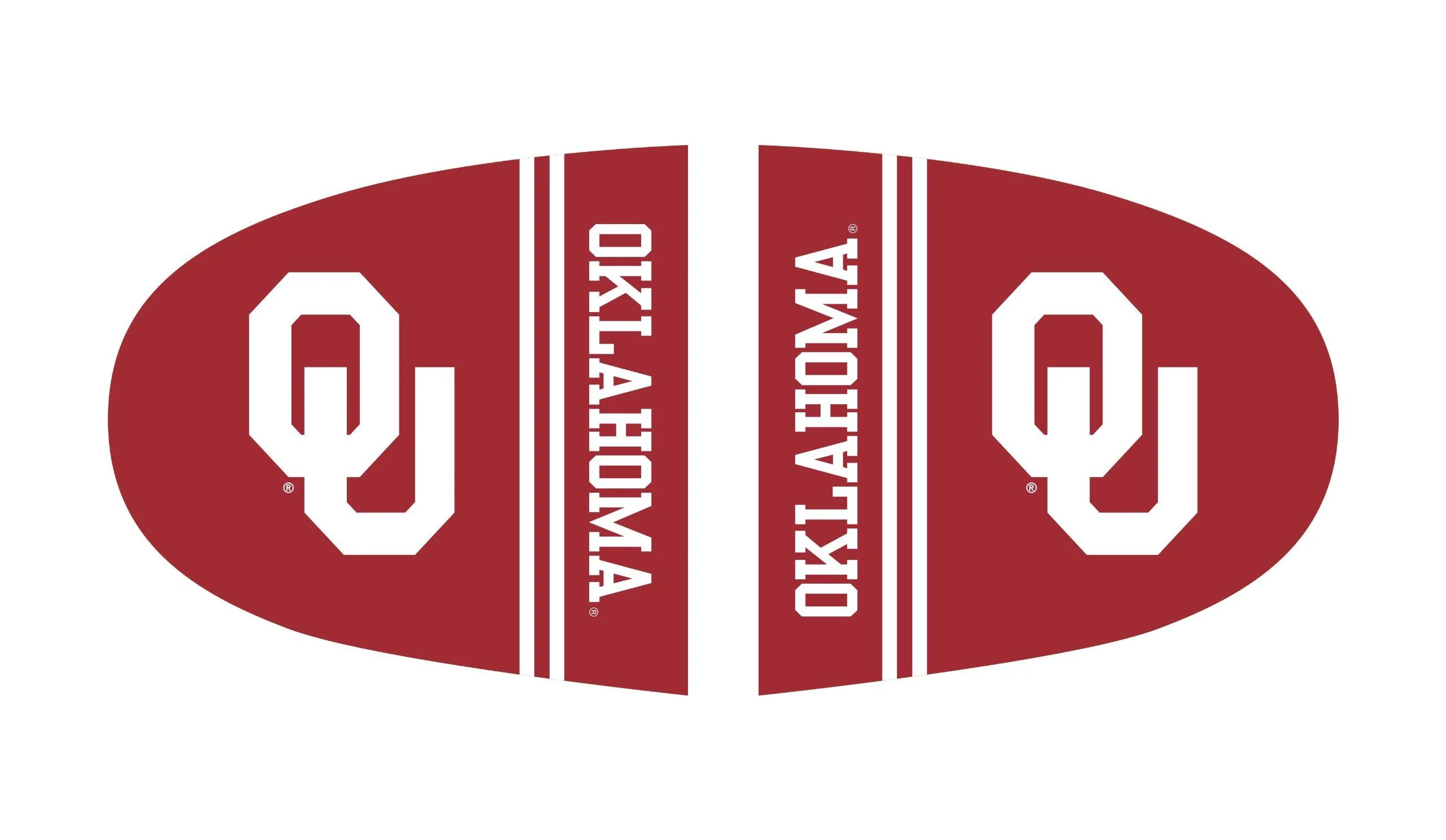 Fanmats University of Oklahoma Mirror Cover, 5.5" x 8"