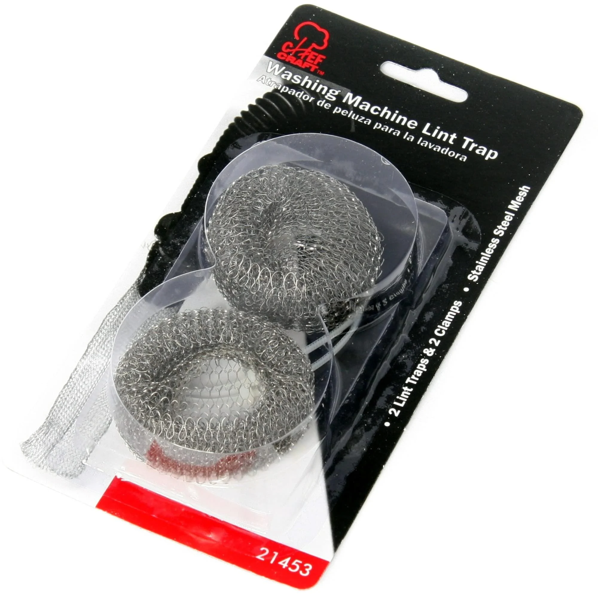 Chef Craft Select Lint Trap 2 Piece Set Stainless Steel