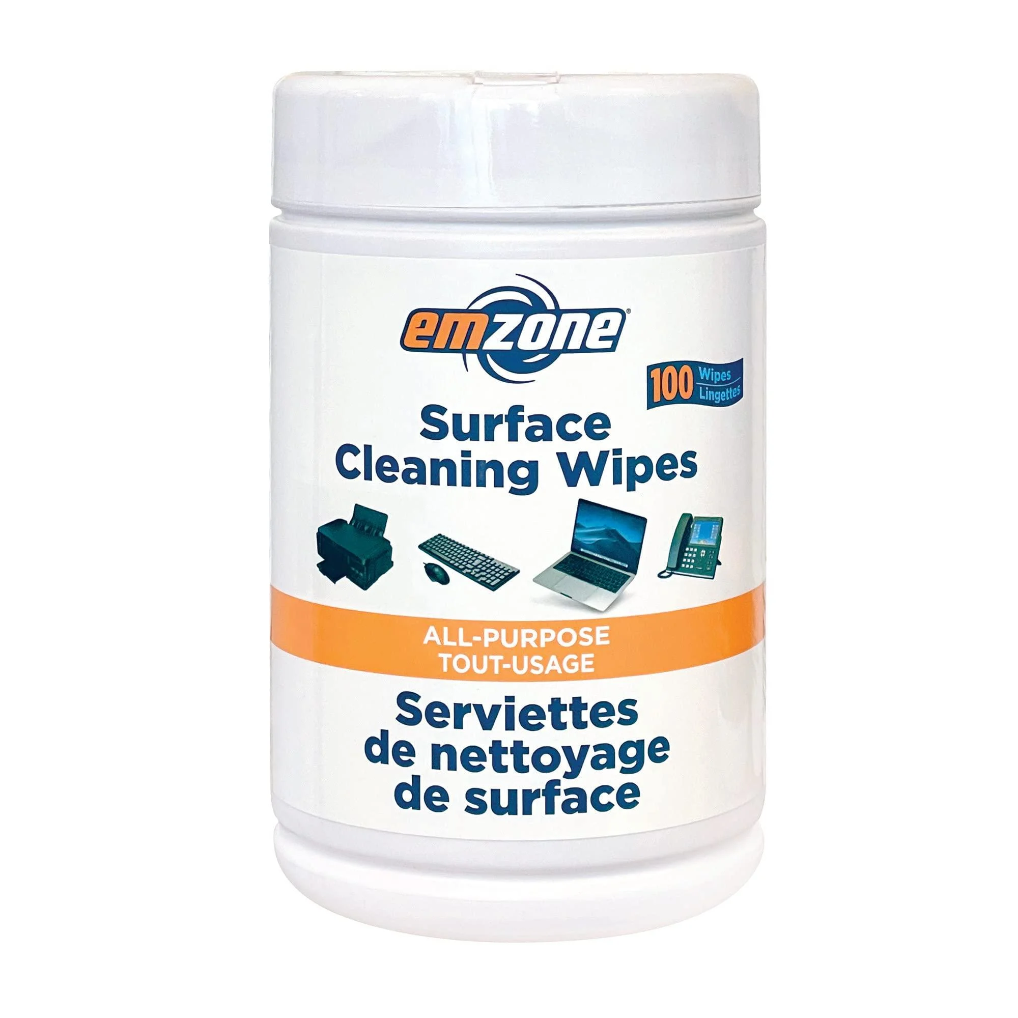 emzone All-Purpose Surface Cleaning Wipes (tub)
