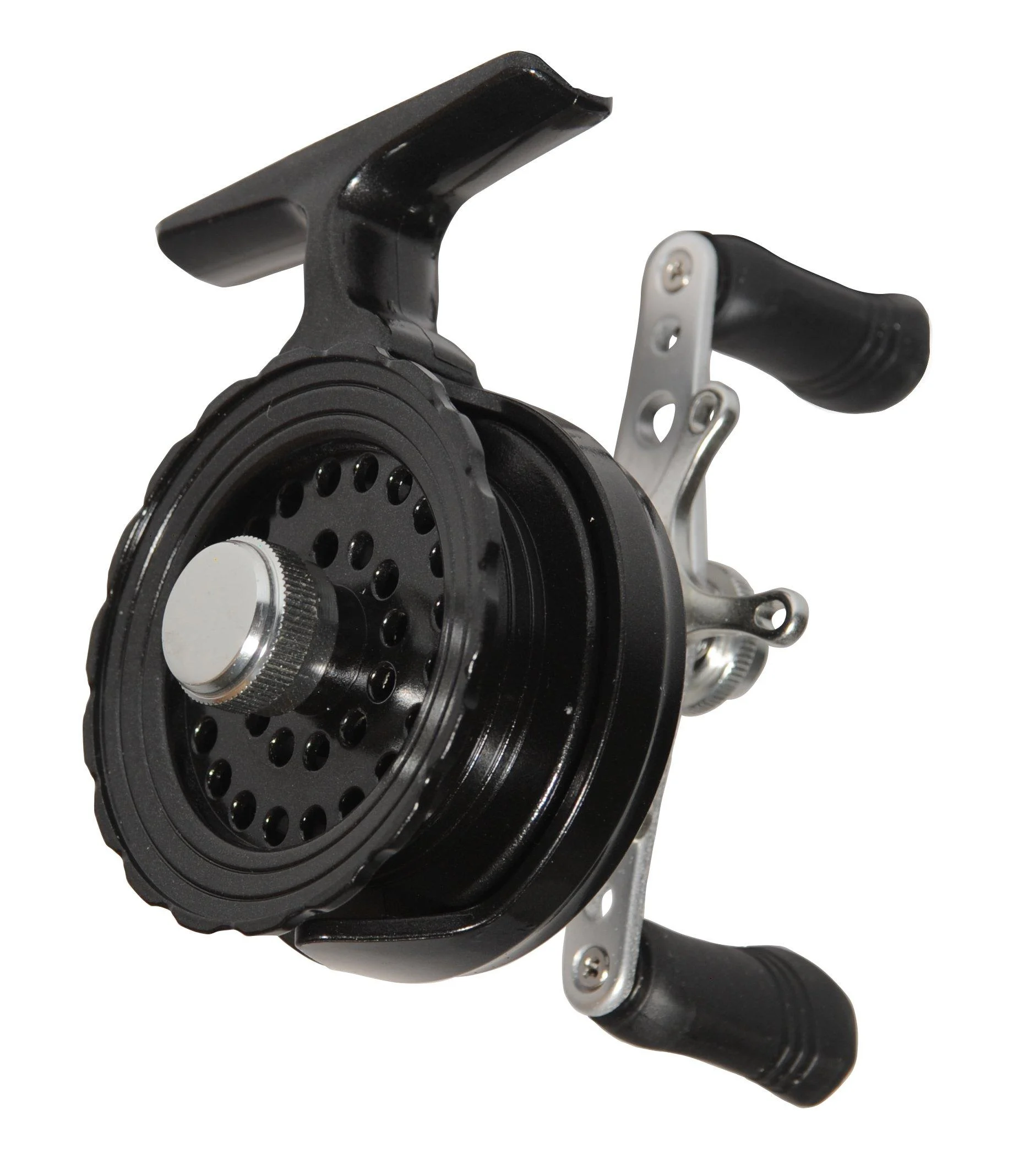 Eagle Claw in Line Ice Fishing Reel Black