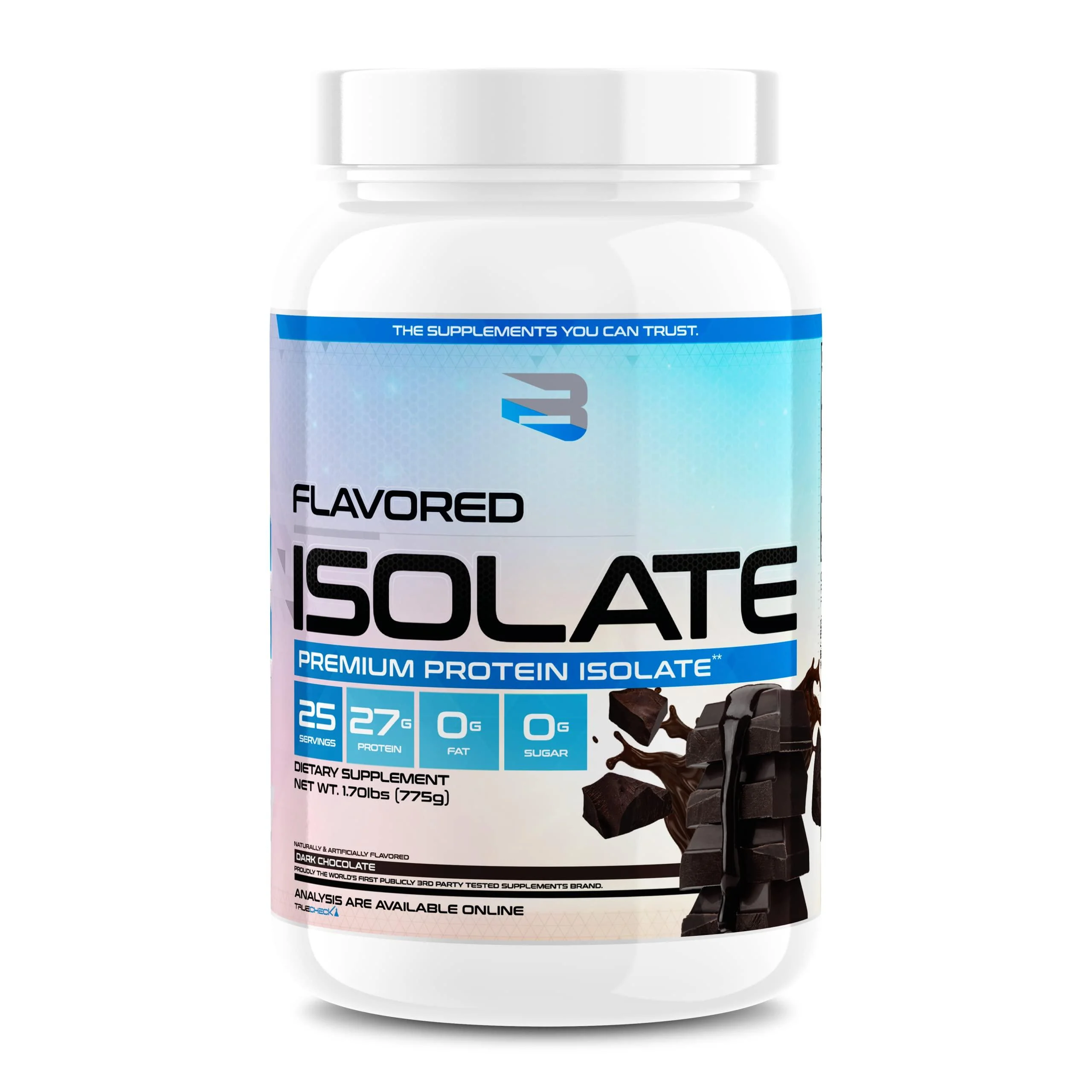 Flavored Isolate (Dark Chocolate) - Believe Supplements
