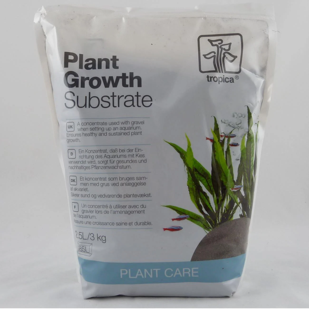 Tropica Plant Growth Aquarium Health Soil Substrate 2.5 Litre