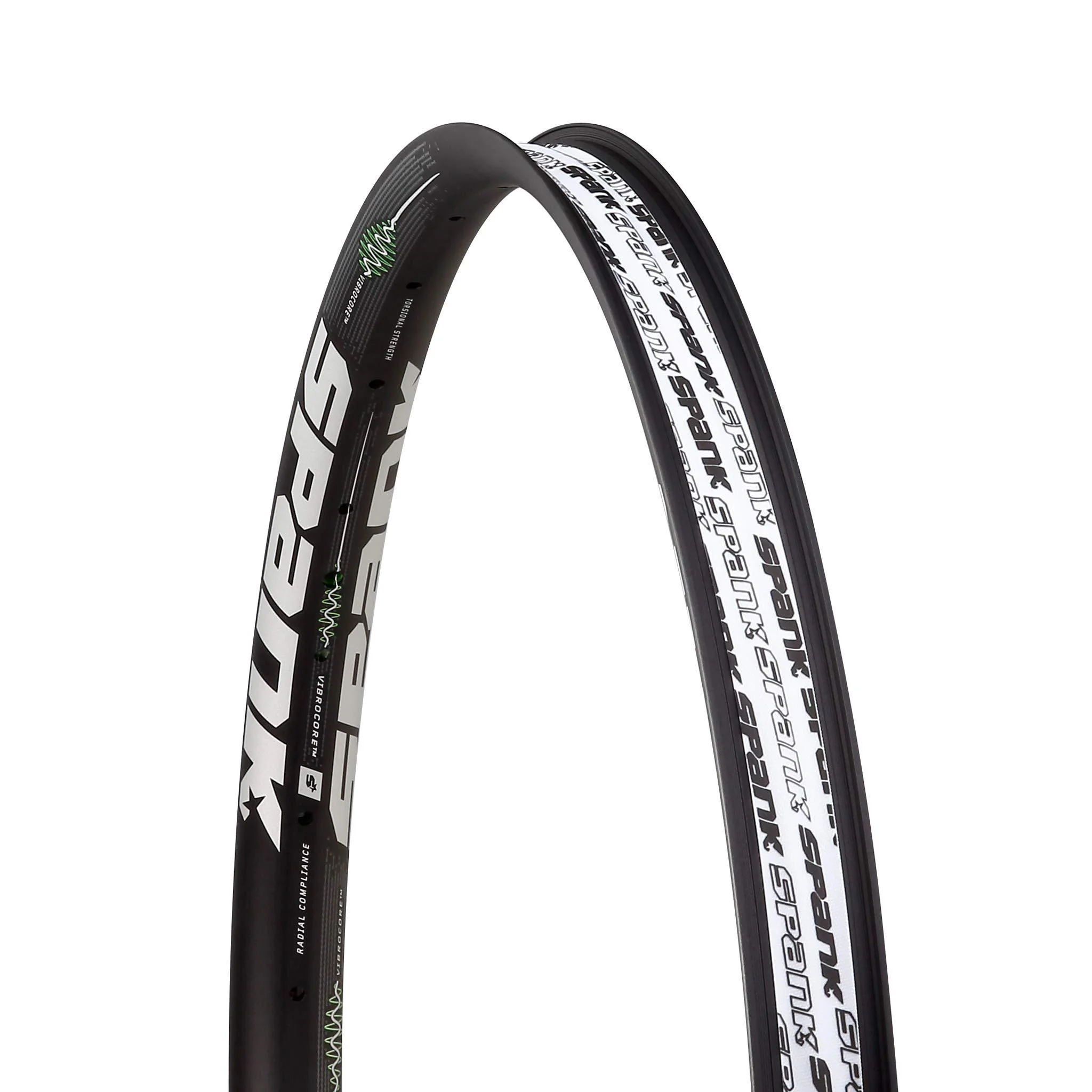 Spank 350 Vibrocore Rim Black 27.5"