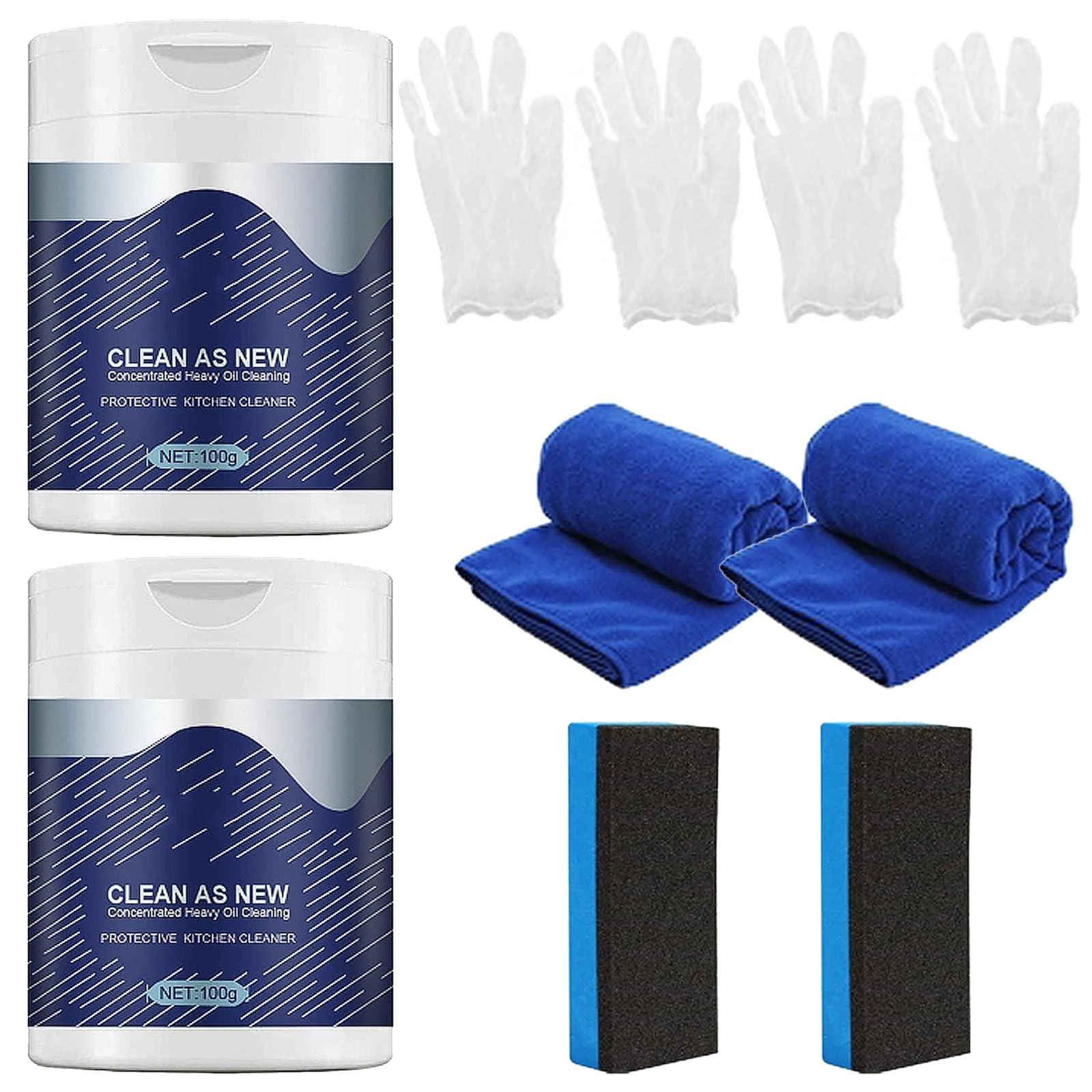 Mof Chef Mof Chef Cleaner Powder Mof Chef Cleaning Powder Mof Chef Powder Cleaner Mofchef Powder for Cleaning Chano Mof Chef M.O.F Chef Kitchen Cleaner Powder (2 Pcs) - DCXFGA