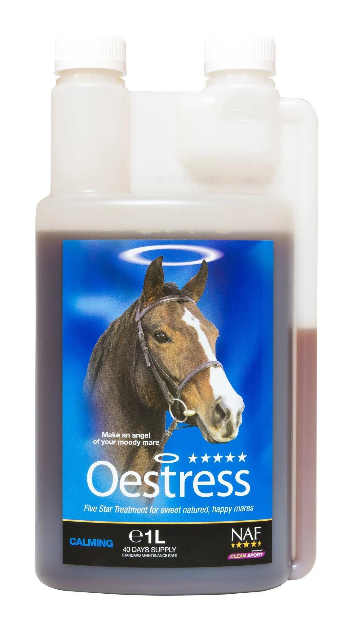 Natural Animal Feeds NAF 5 Star Oestress Liquid 1 l (Pack of 1)