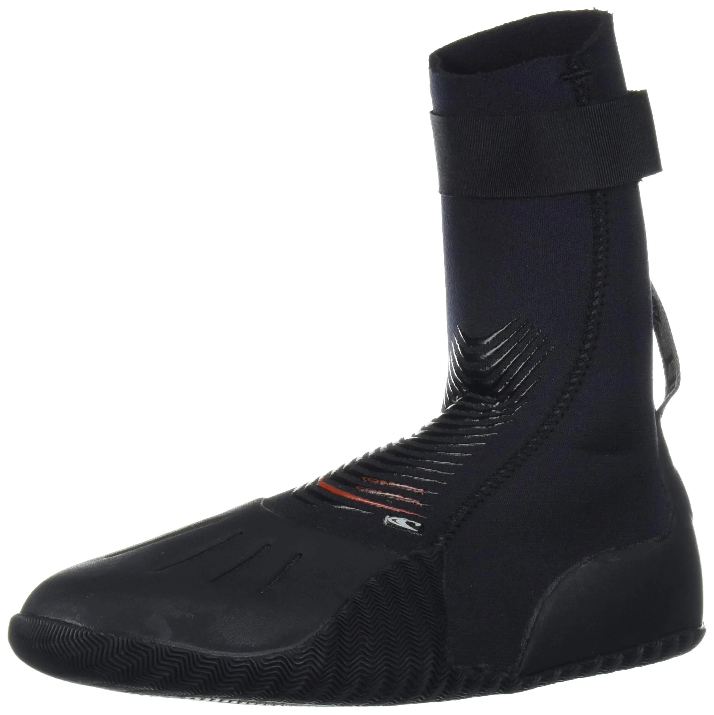 O'Neill Heat 3mm Round Toe Booties 10 Black - O'Neill Wetsuits