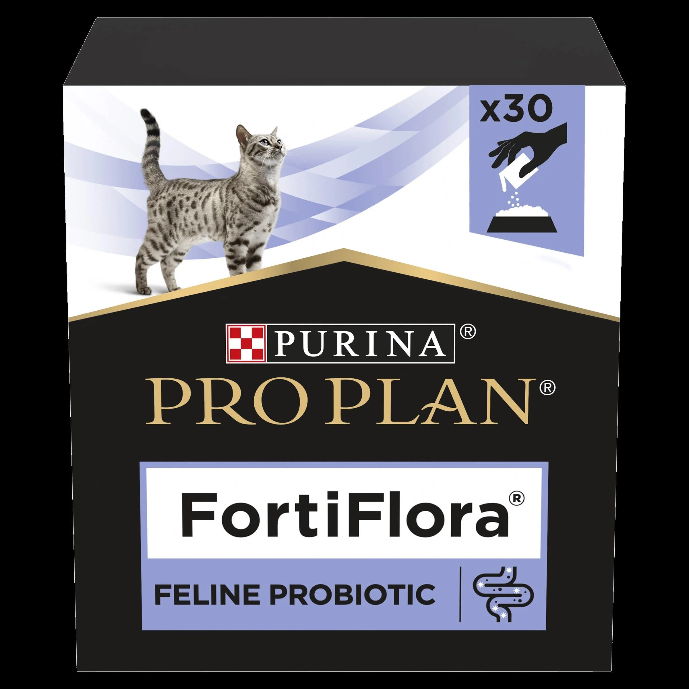 PRO PLAN FortiFlora Cat Probiotic Sachet 30x1g - PURINA PRO PLAN