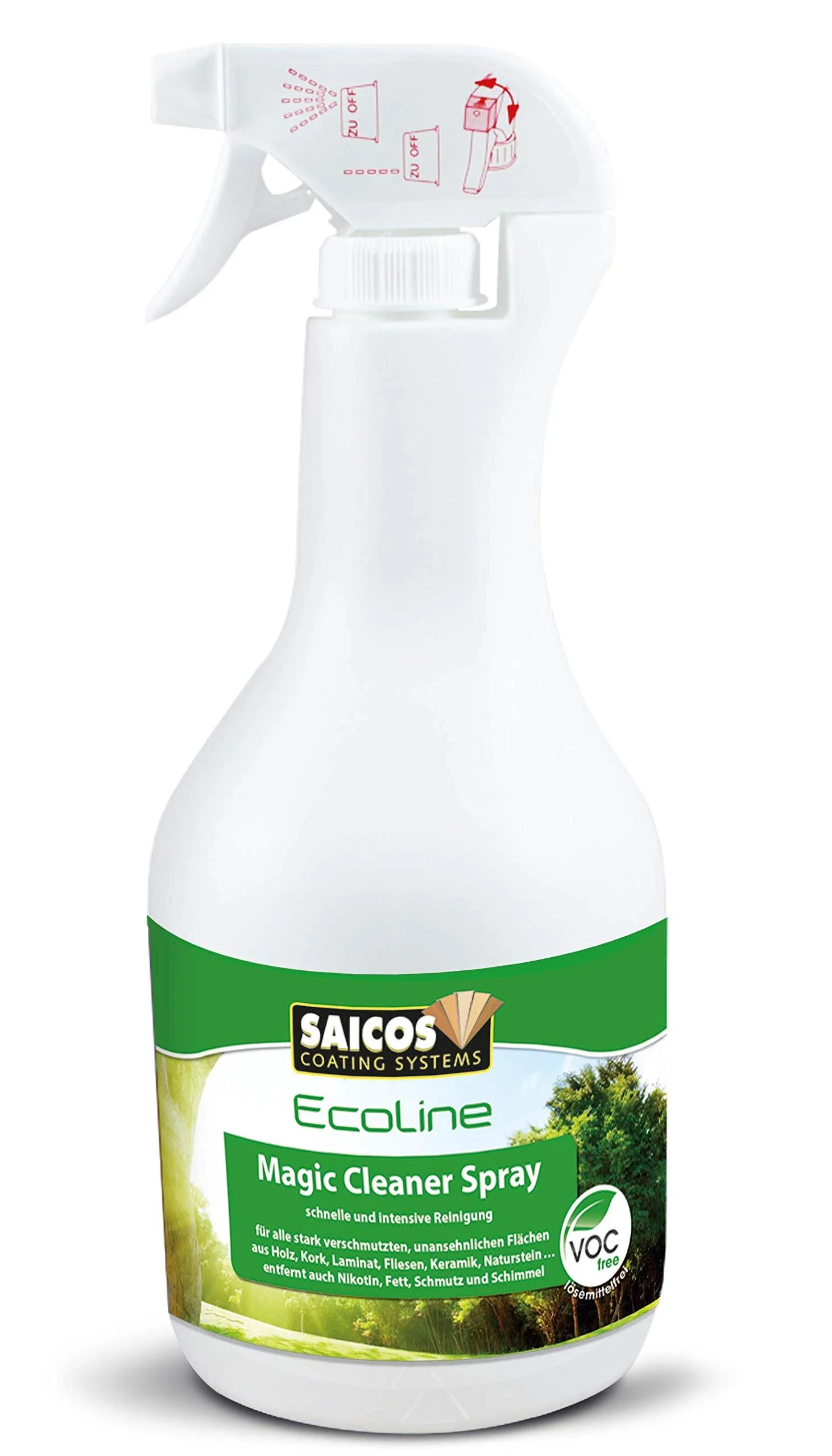 Saicos Ecoline Magic Cleaner 8126 ECO 416 Cleaning Spray Colourless