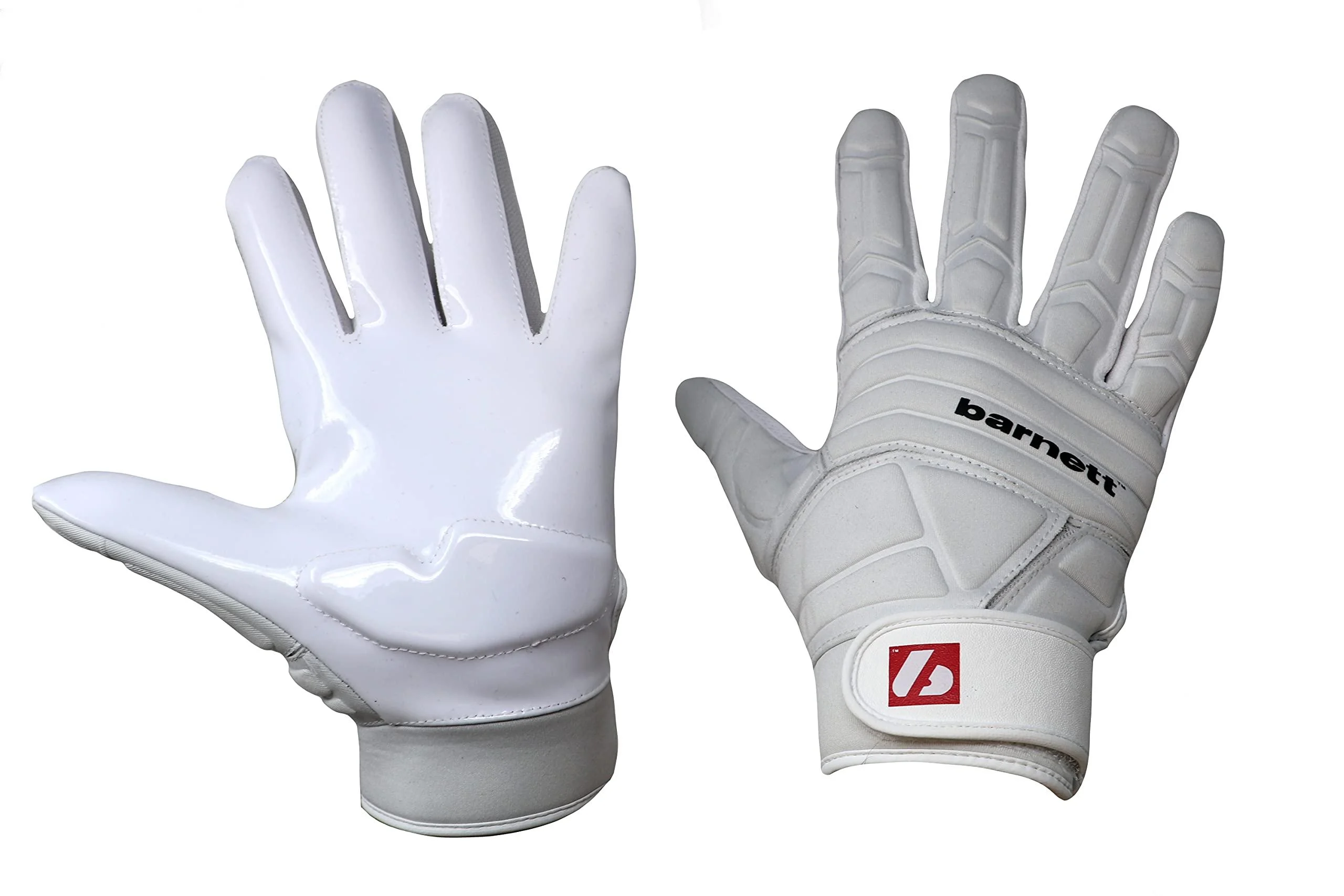 BARNETT FLG-03 American Football Gloves Linemen Professional OL DL White XL