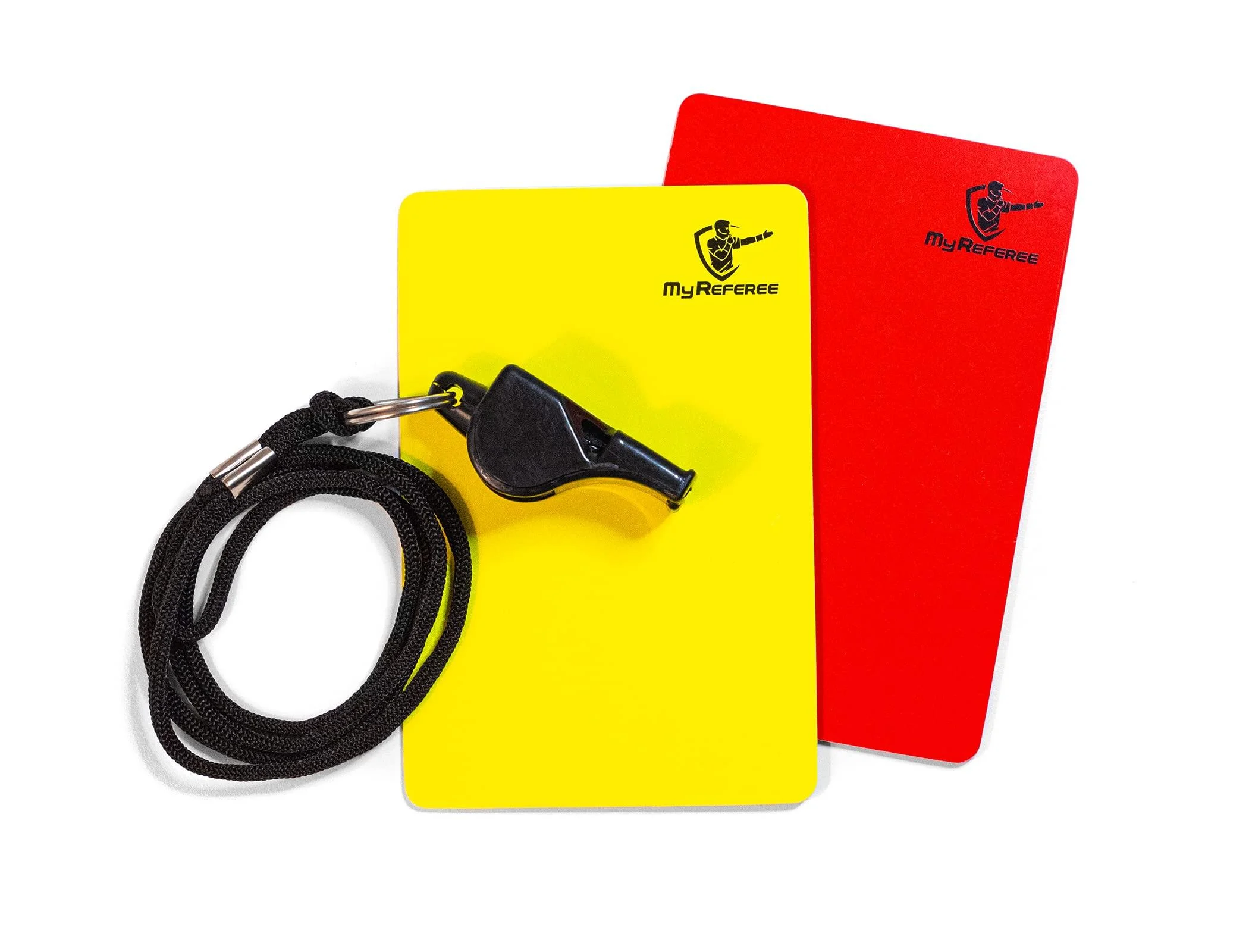 Myrefere referee Starter Football including referee specification yellow & red card pipe cord |Referee set |Referee - MyReferee