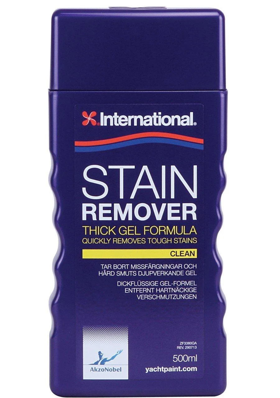 International Stain Remover Thick Gel Formula. 500ml Marine & Caravan
