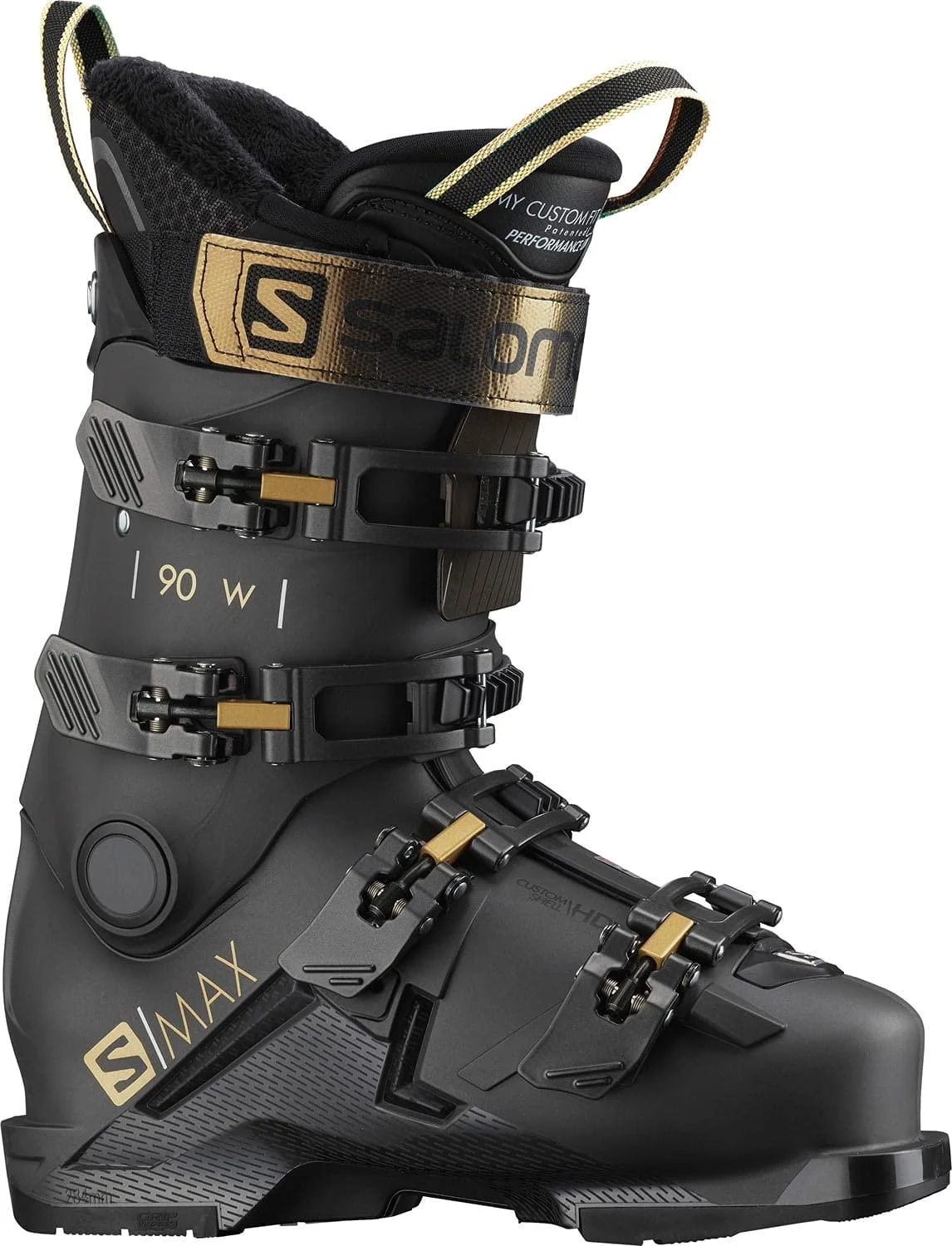 Salomon S/Max 90 GW Womens Ski Boots Belluga Metallic/Copper Metallic/Black 8/8.5 (25/25.5)