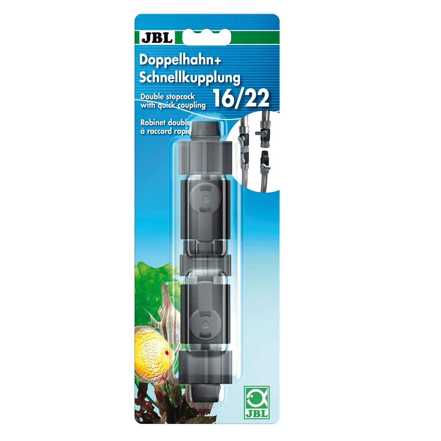 JBL double tap + quick coupling 16/22 For 16/22