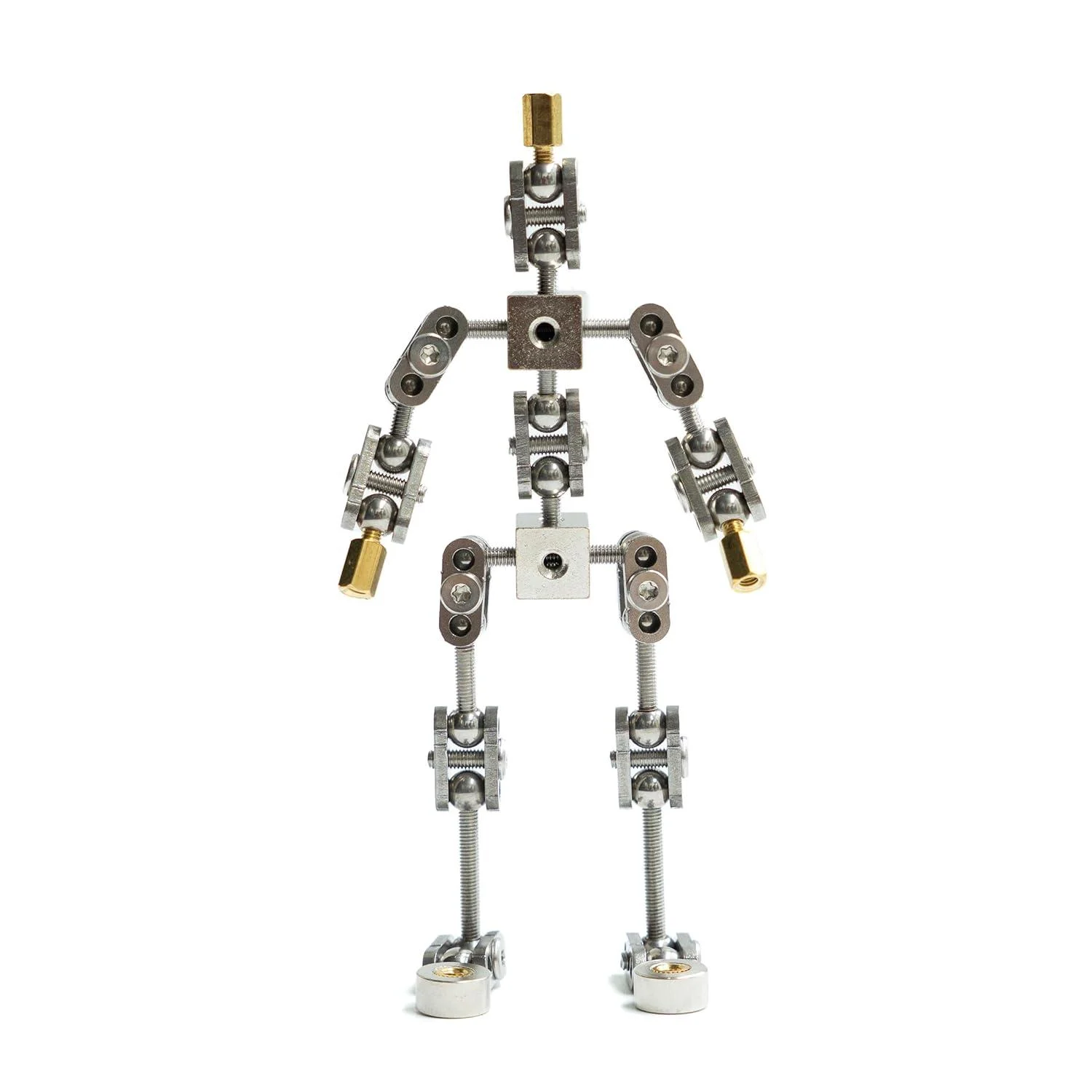 Kihomi Studio Stop Motion Armature Kit - Size 4.5in - silver