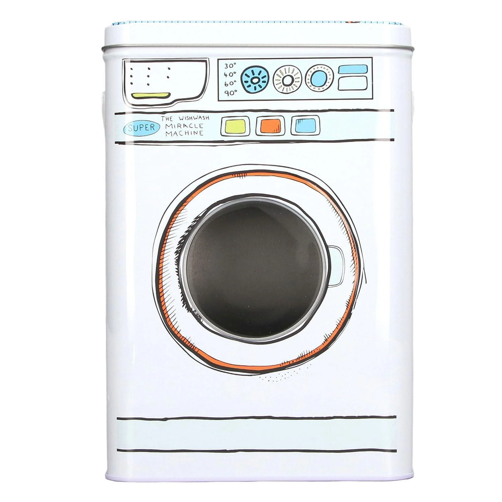 Qyebavge Powdered Laundry Detergent Container - Large Capacity Washing Machine Model with Perspective Window for Easy Storage