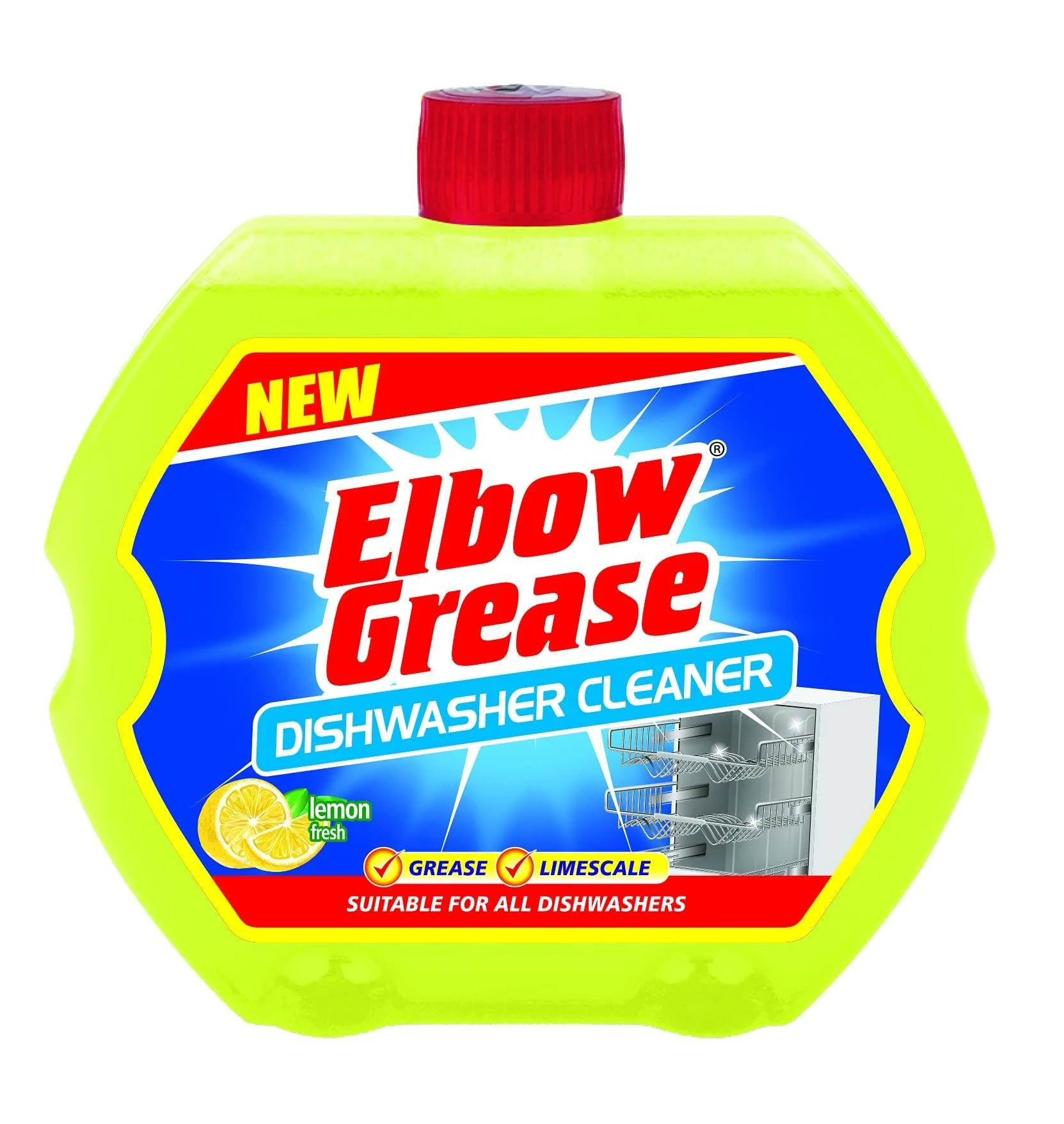 Elbow Grease Dishwasher Cleaner 250Ml Blue