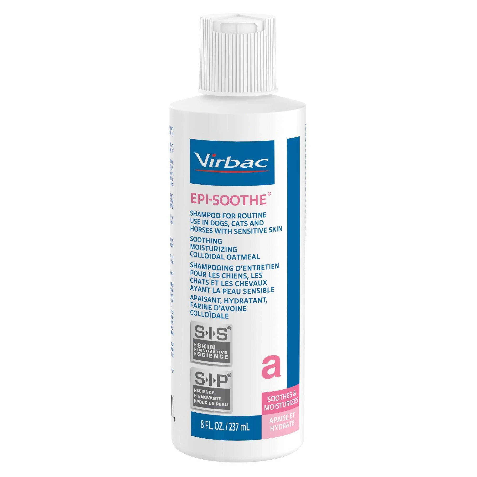 Virbac Epi-Soothe Pet Shampoo for Dogs, Cats & Horses (8 oz)