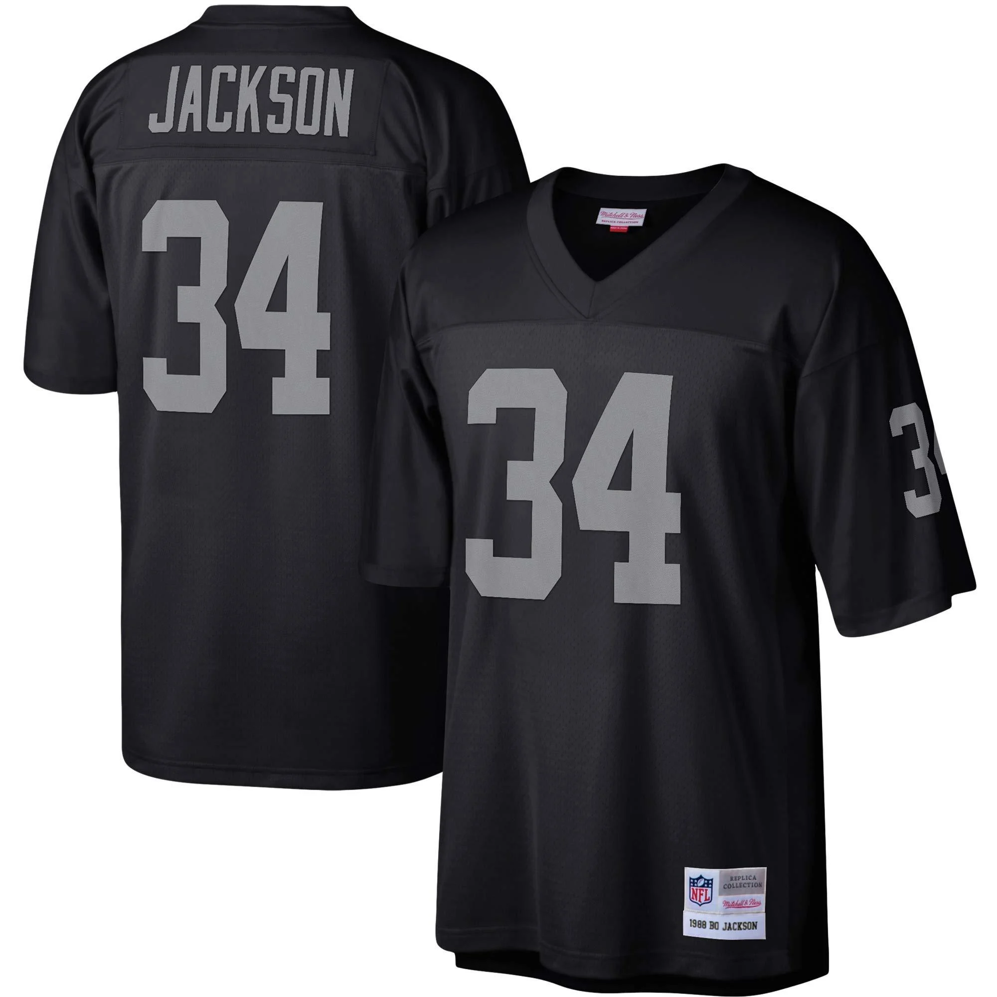 Mitchell & Ness NFL Legacy Throwbacks Collection Jersey Los Angeles Raiders - BO Jackson XXL