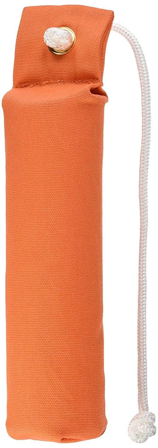Leather Brothers Canvas Training Dummies, Jumbo, Orange Orange Jumbo / 3" x 12" - OmniPet