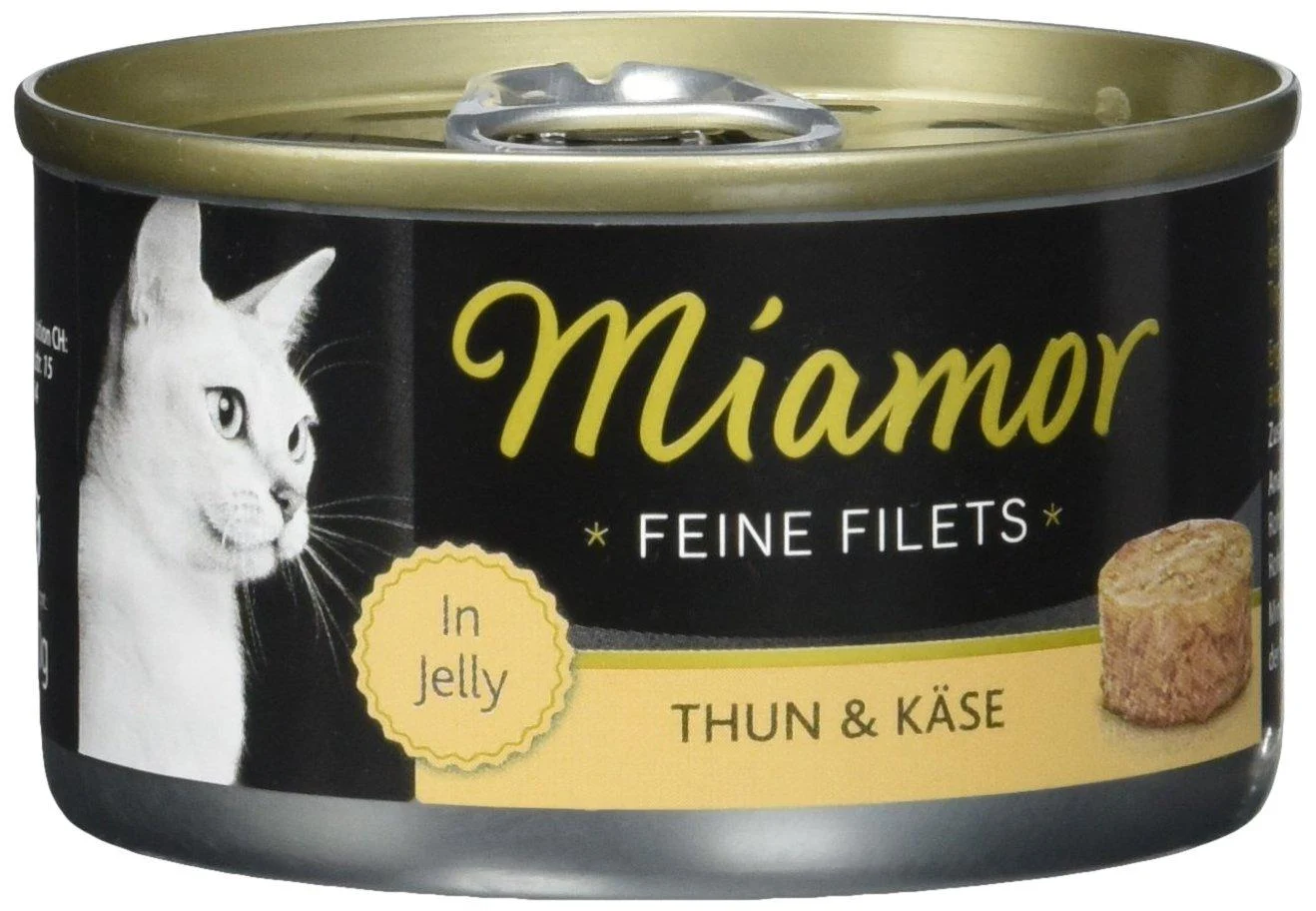Miamor Feine Filets Thun and Cheese 24x100g
