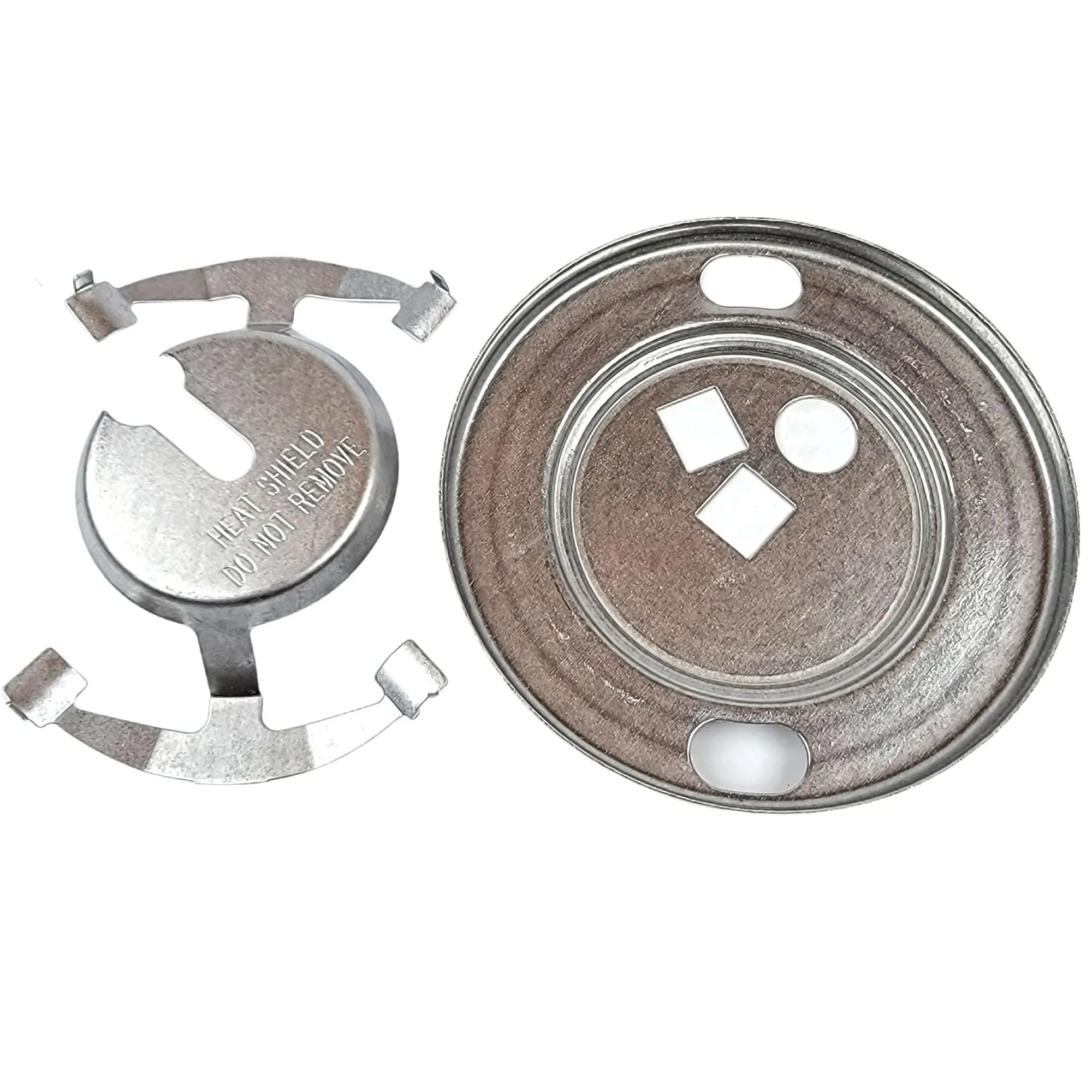 Coleman 288A5401 Heat Shield and Frame for 2-Mantle Liquid-Fueled Lanterns, Silver