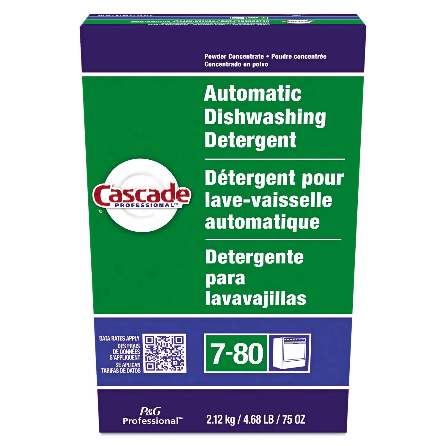 Cascade 59535 Automatic Dishwasher Powder Fresh Scent 75 oz Box