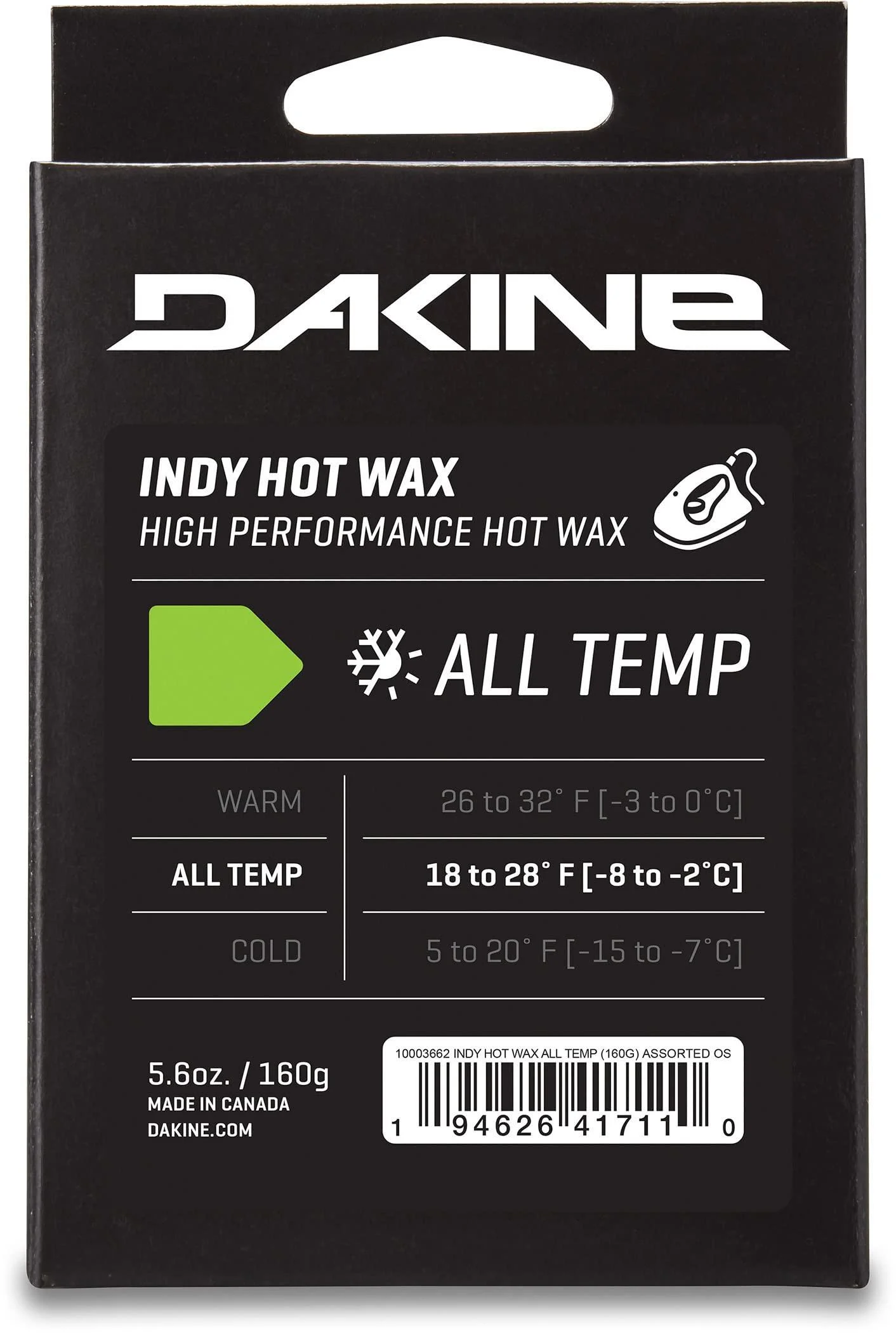 Dakine Indy Hot Wax - 5.6oz Assorted One Size