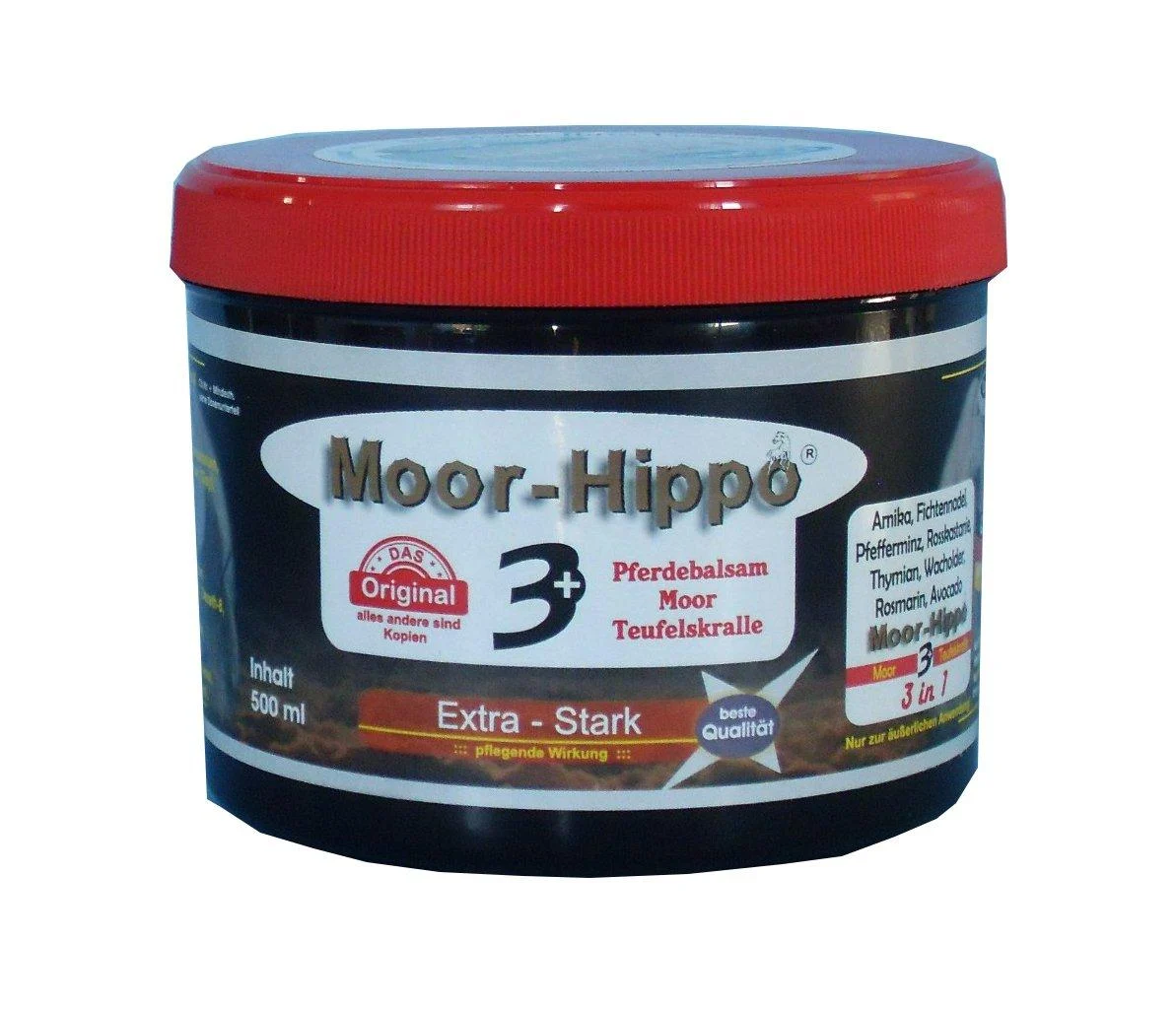HagoYoicn Lth Moor - Hippo 3 horse balm with moor and devil's claw 500 ml