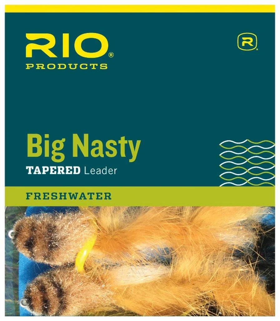 RIO Products Leaders Big Nasty Leaders 6' 16Lb, Clear