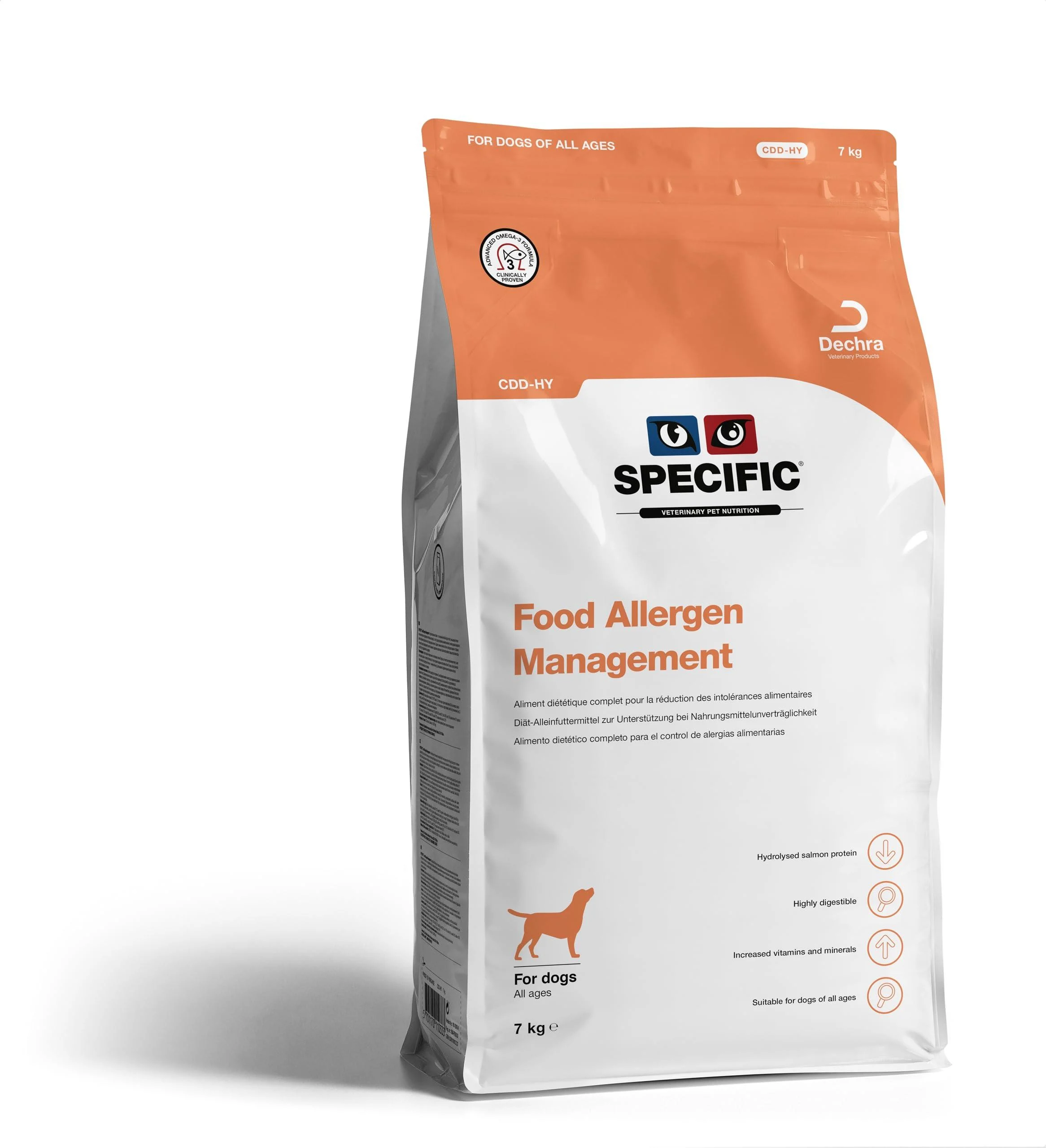 Specific management of food allergens CDD-HY - 7kg