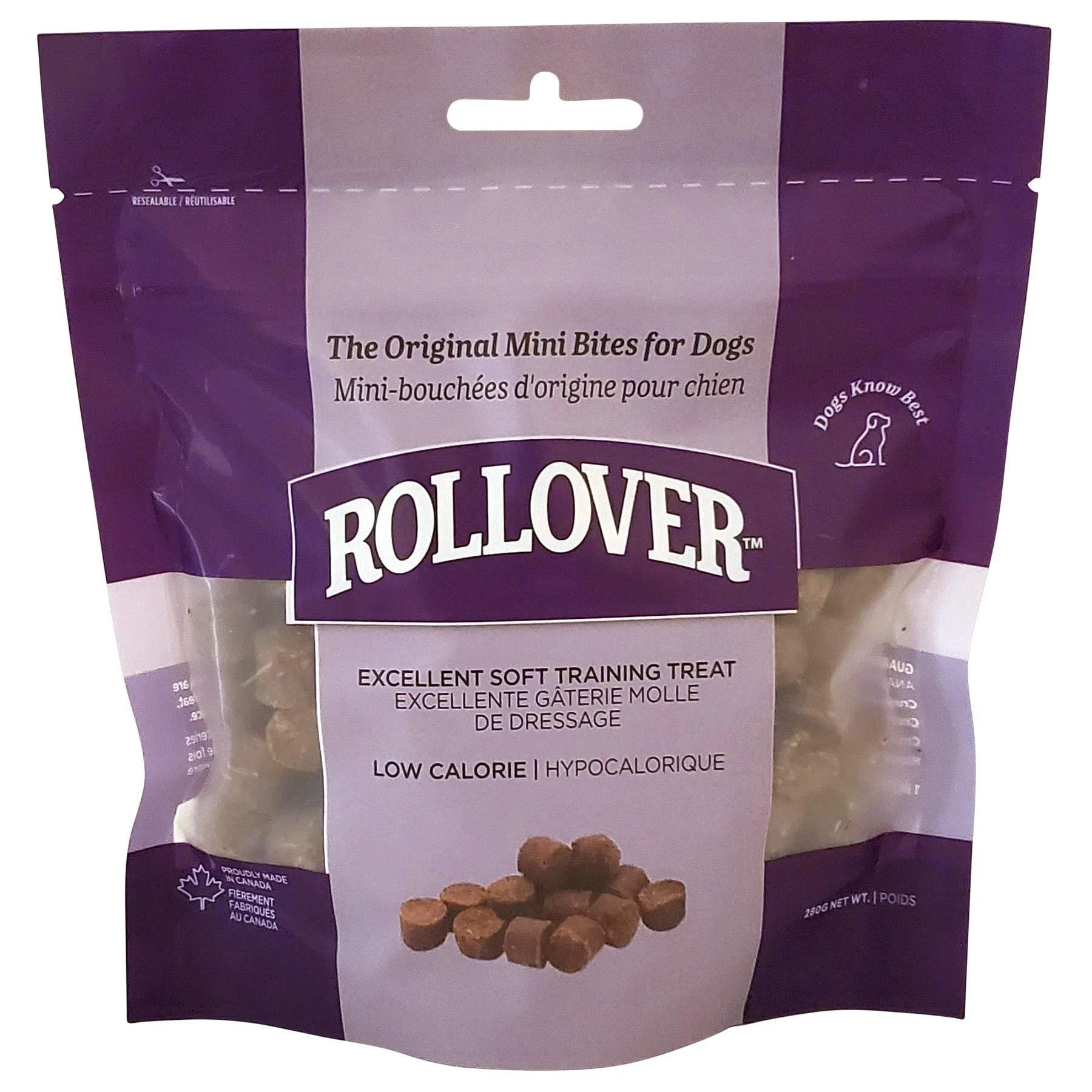 Rollover The Original Mini Bites for Dogs - 280g