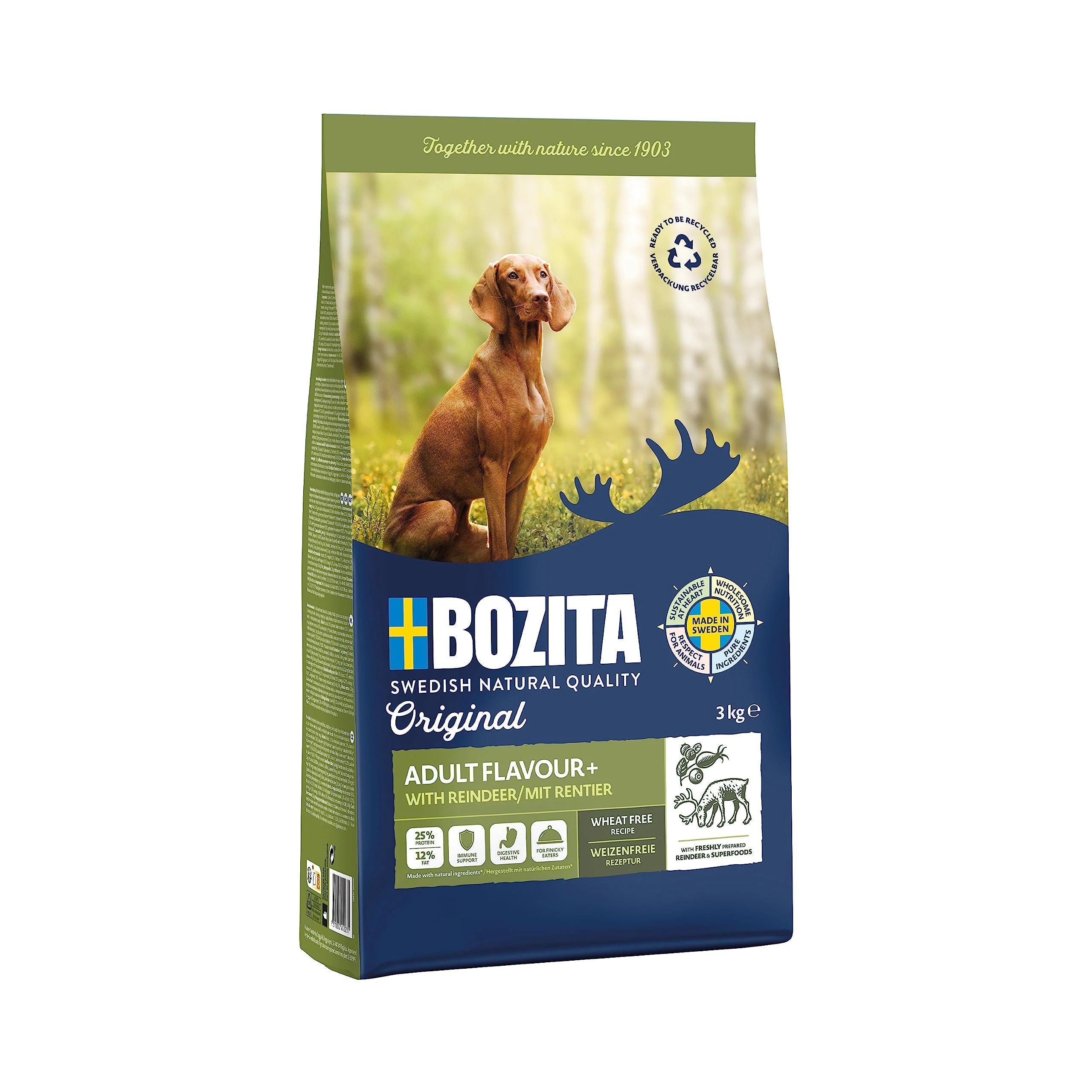 Bozita Dog Original Adult Flavor Plus 3 kg
