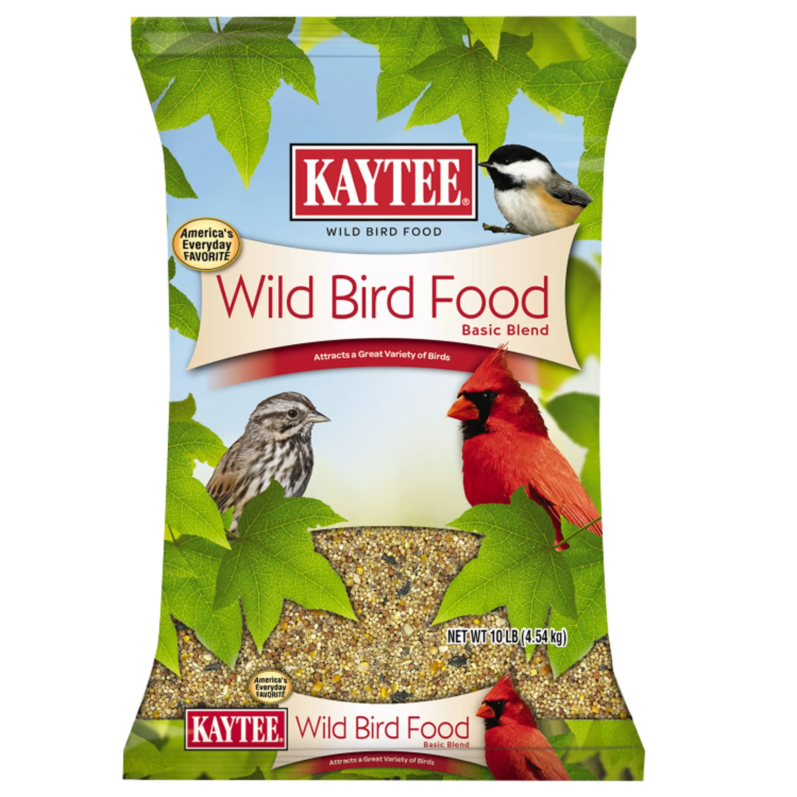 Kaytee Wild Bird Food, 10-Pound Bag 10 Pound (Pack of 1)