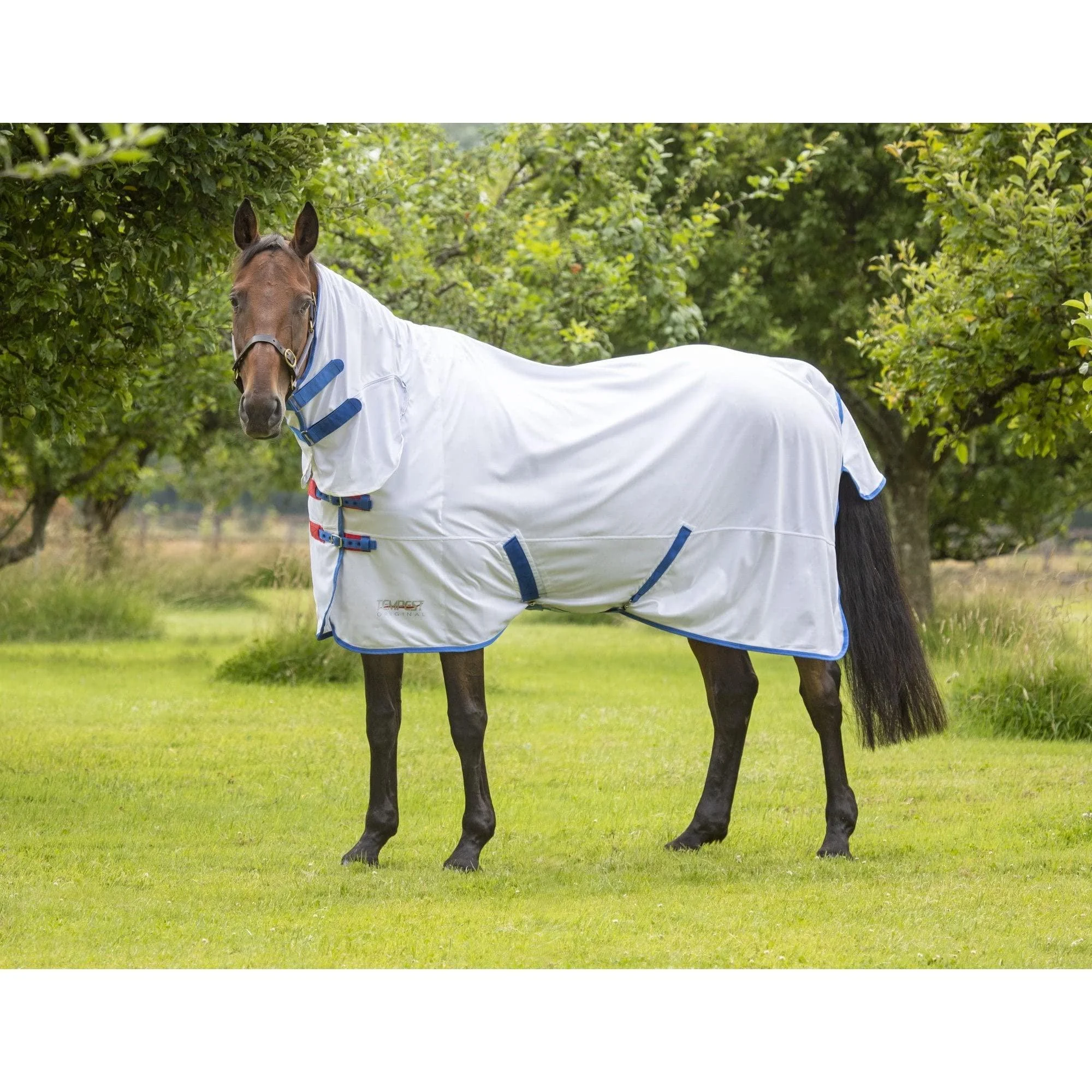 Shires Tempest Original Fly Combo Horse Rug - White 5'0"'