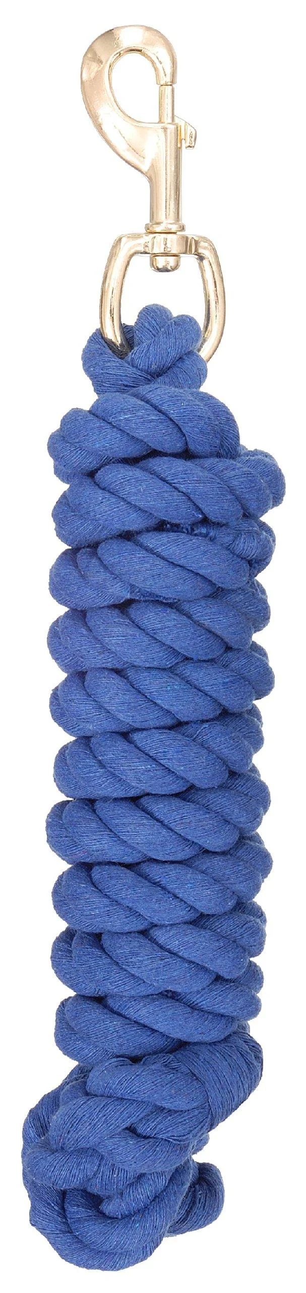 Tough 1 Economy Cotton Lead with Trigger Bolt Snap 3/4-Inch x 8 1/2-Feet Blue/Royal