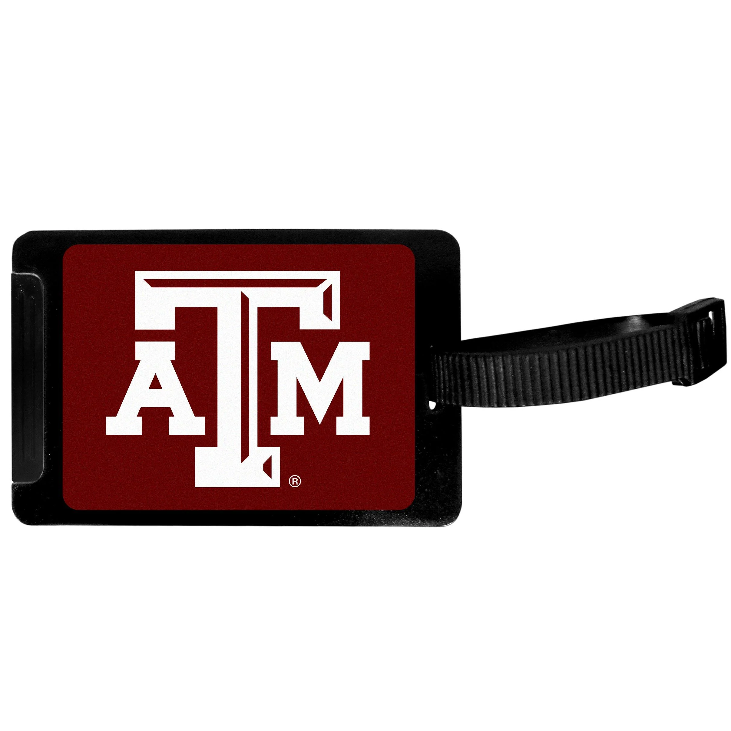 Siskiyou NCAA Texas A&M Aggies Luggage Tag Black, 3.25" - Siskiyou Sports