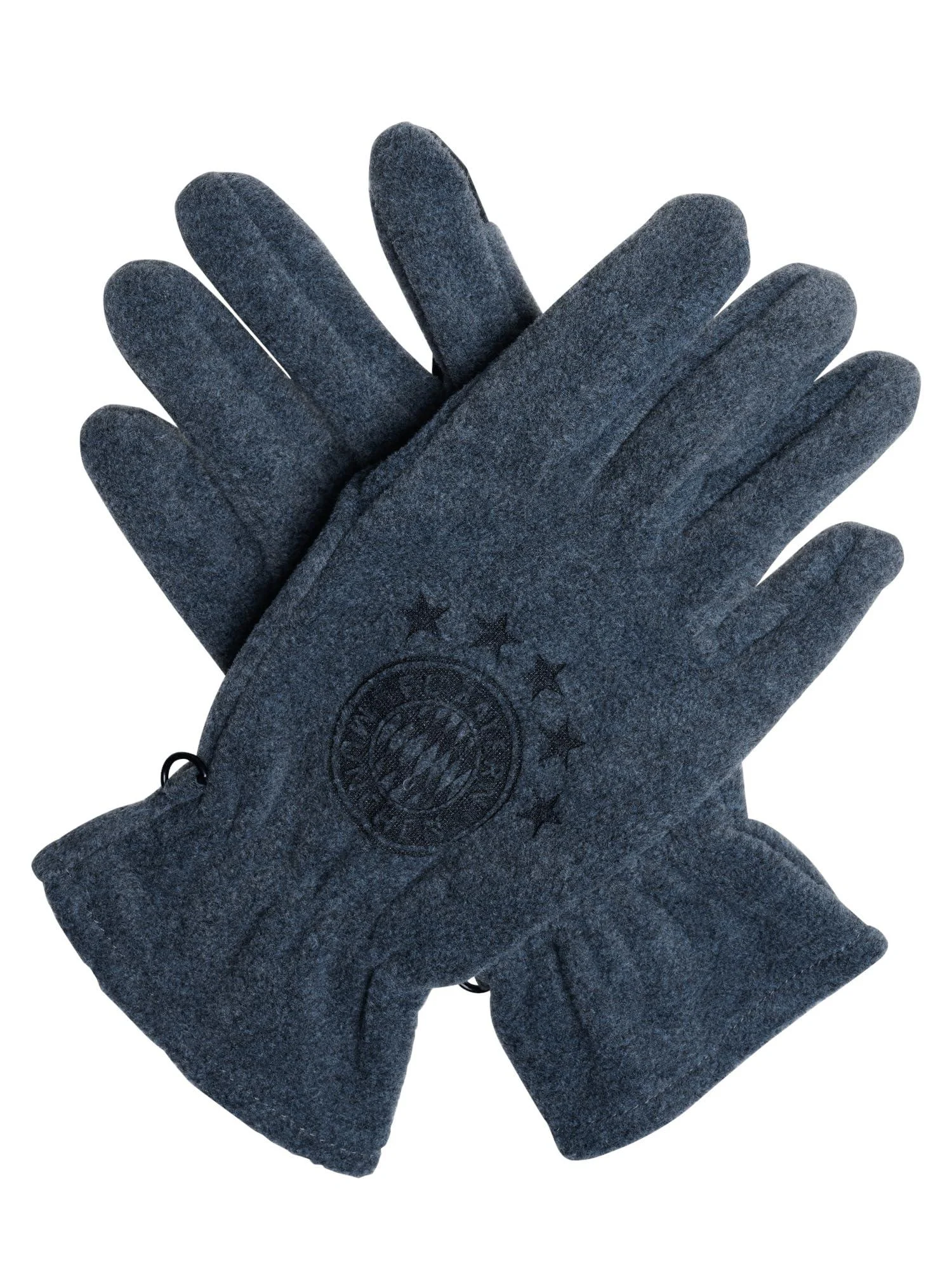 FC Bayern Munich fleece glove with touch grey S - FC Bayern M nchen