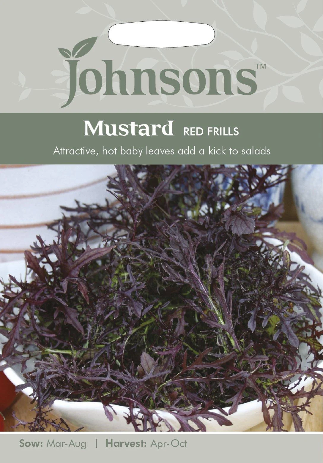 Johnsons 14650 Mustard Red Frills - Johnson & Johnson