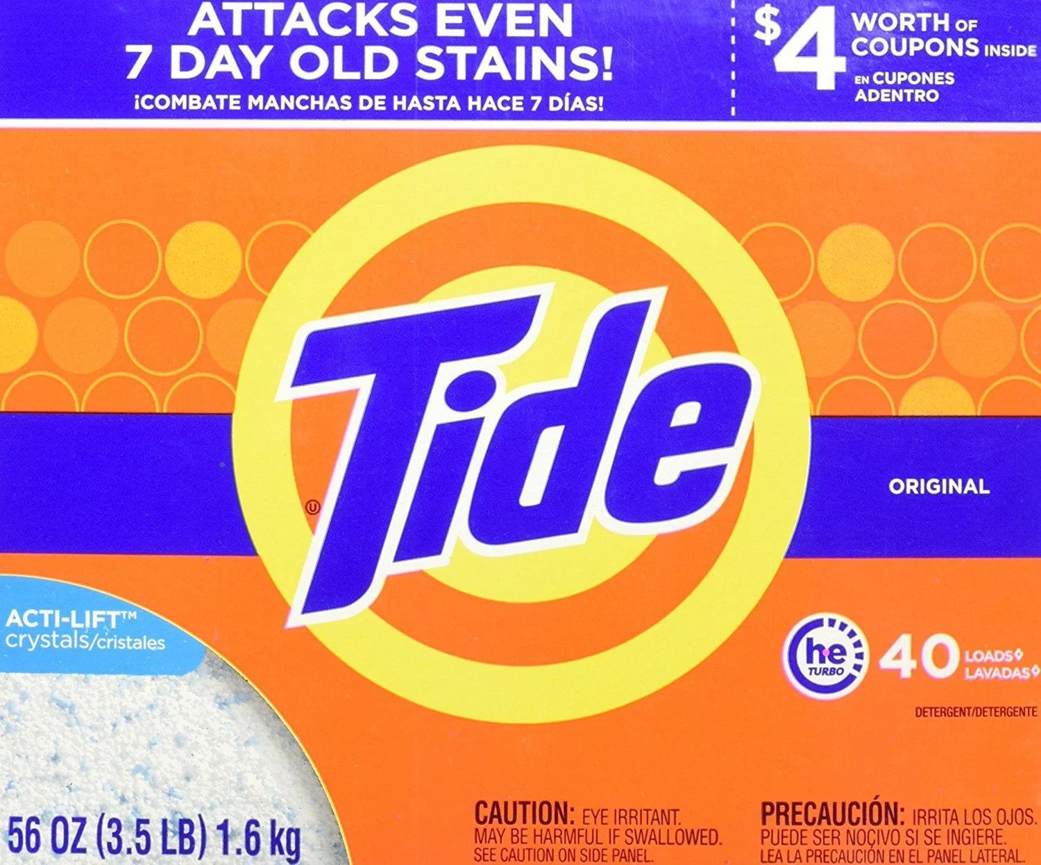 PROCTER & GAMBLE 84981 Tide Powder Detergent 56 oz.