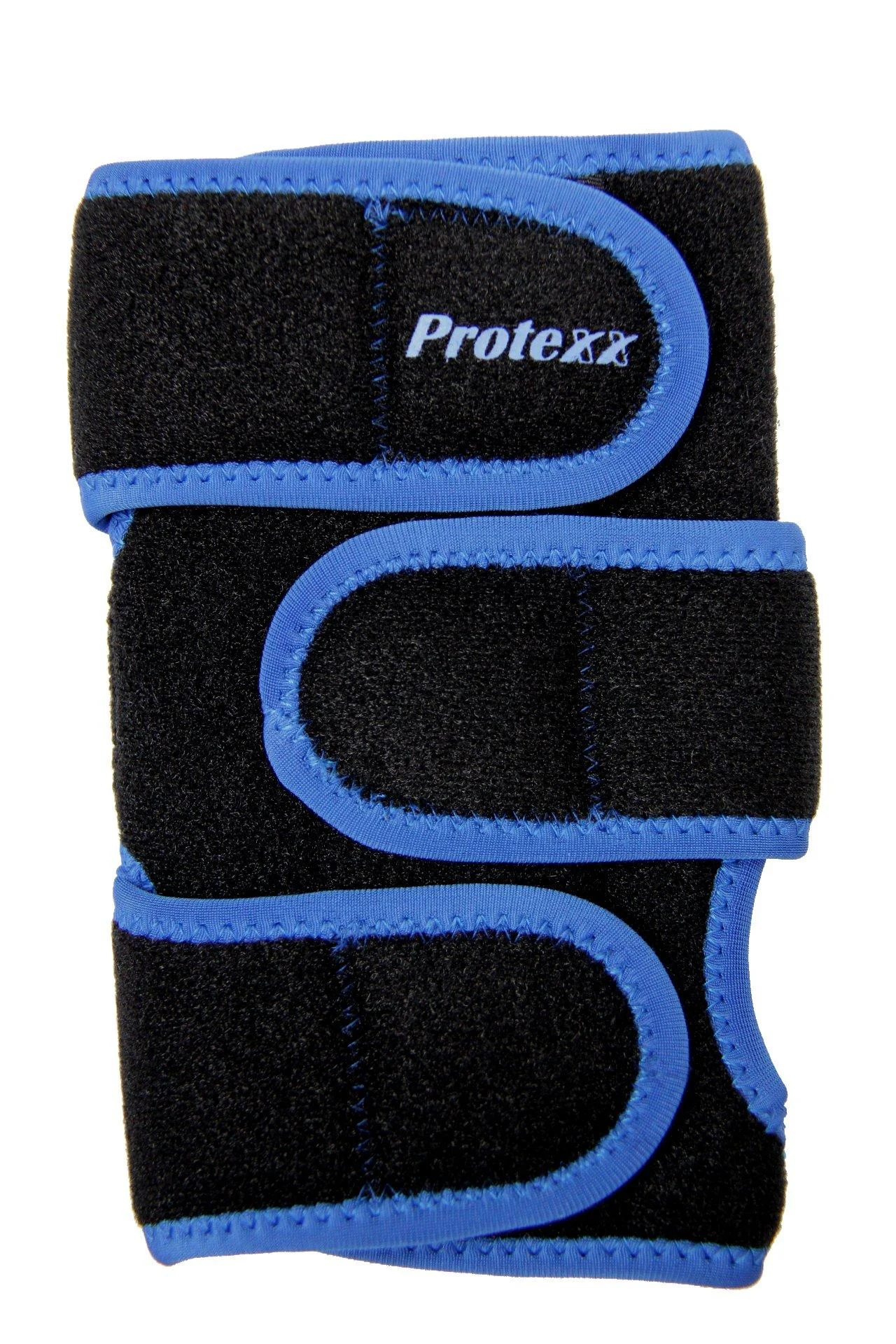 Protexx Left Wrist PalmThumbHand Sport Protective Support Brace with 2 Aluminun Alloy Stays Black