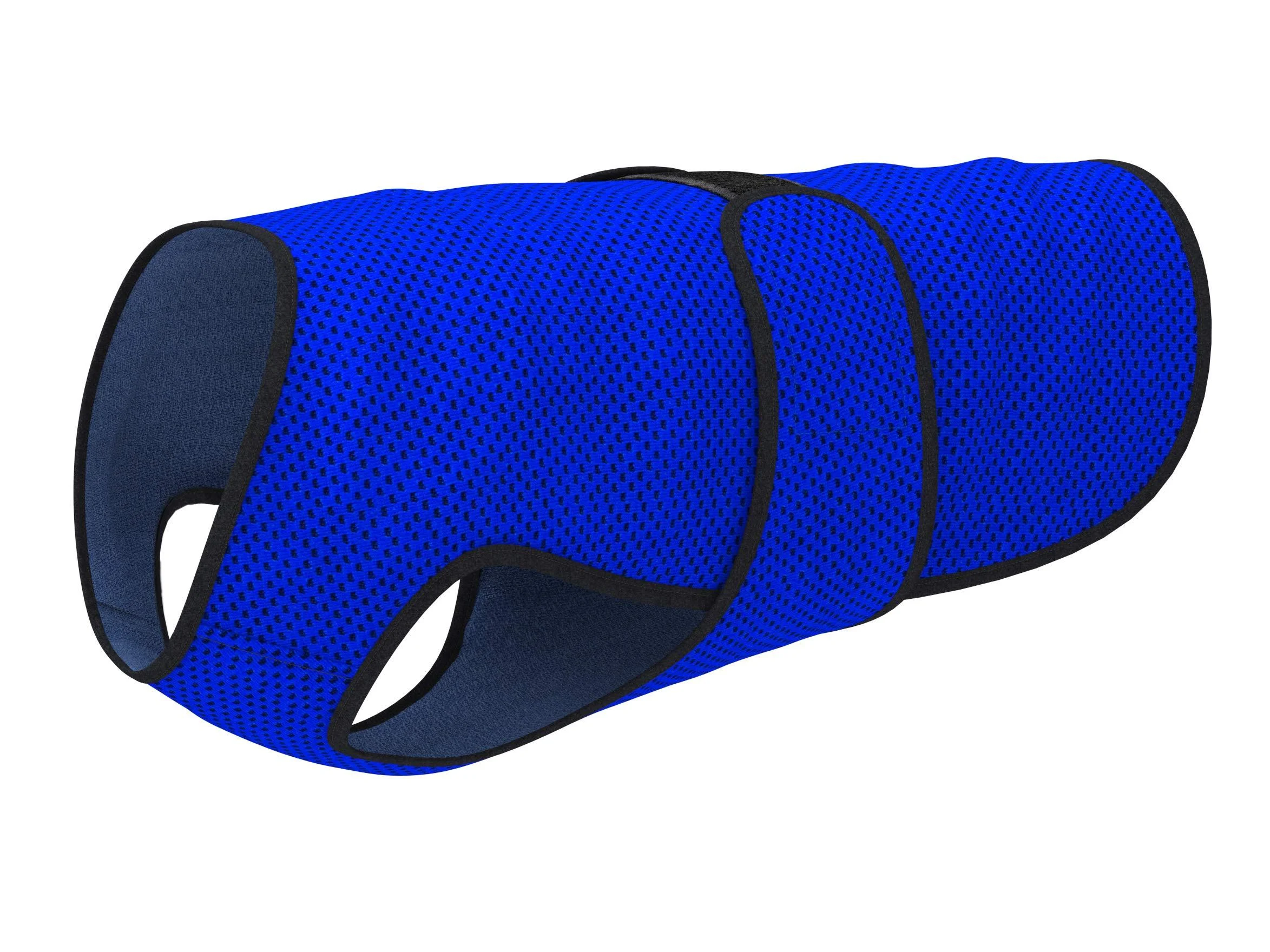 DOGZSTUFF Dog Cooling Vest. Lightweight Jacket with Evaporative Cool Microfiber Technology, UV Protection Shirt for Beach, Sizing for Small, Medium and Large Dogs (XS, Dark Blue) X-Small (Pack of 1) Dark Blue